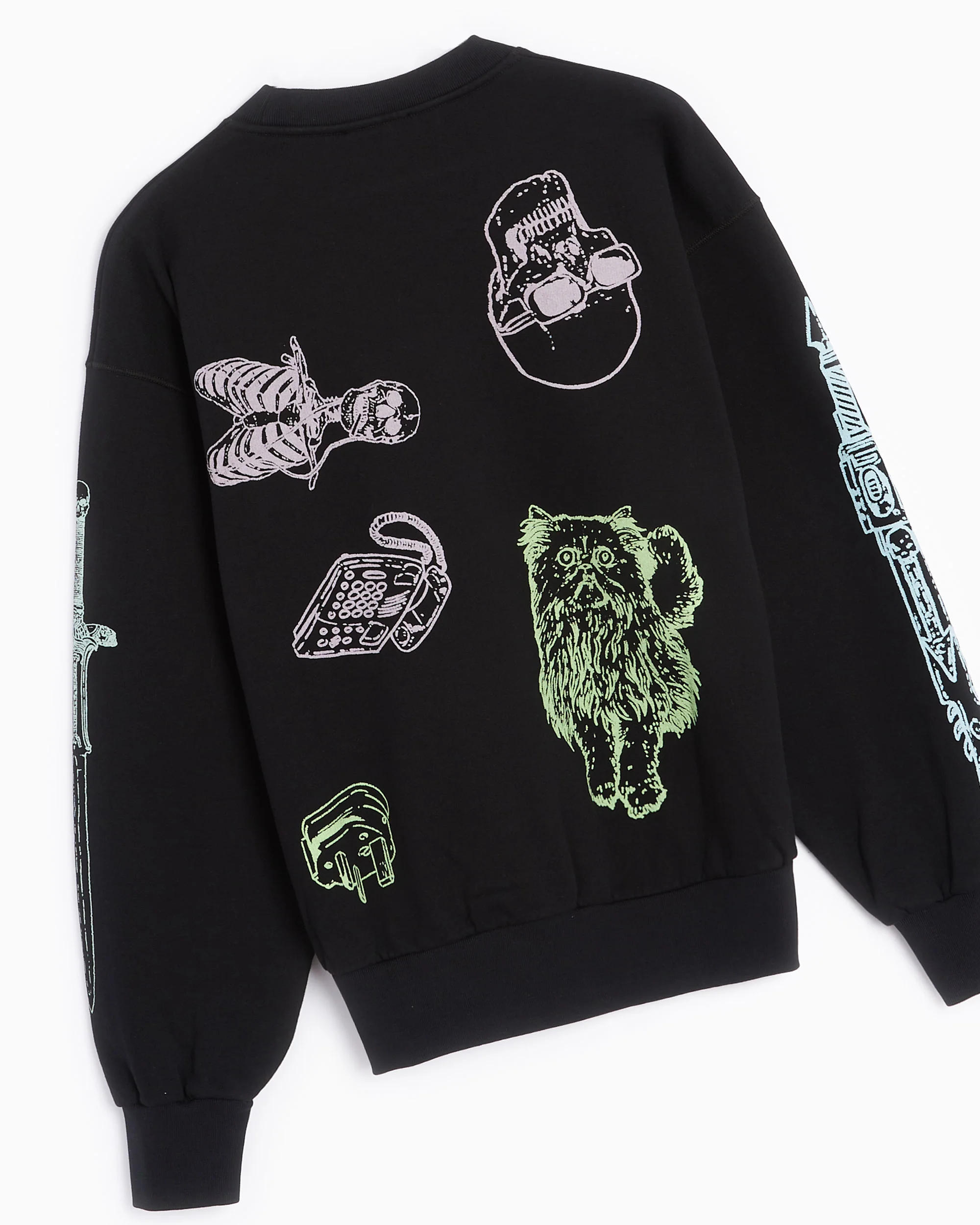 Aries Cybin Unisex Sweatshirt Unisex Sweatshirt - Image 4