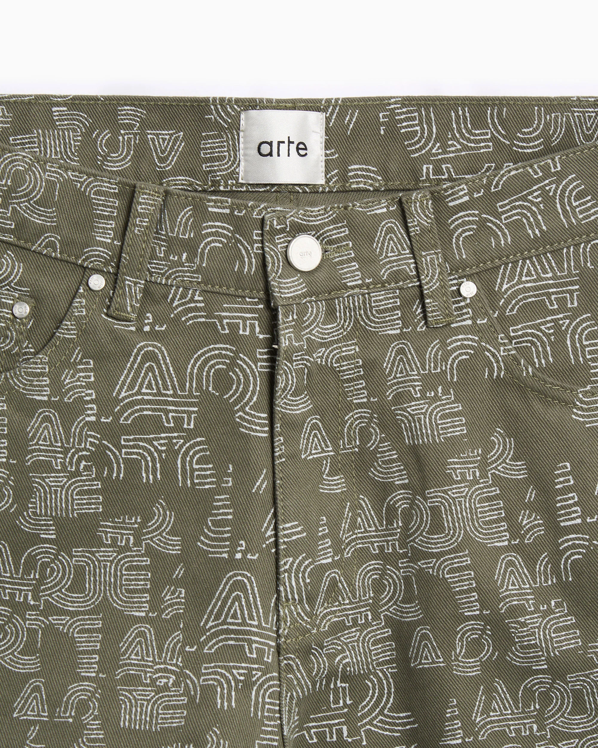 Arte Antwerp Allover Arte Relaxed Herren-Hosen - Image 2