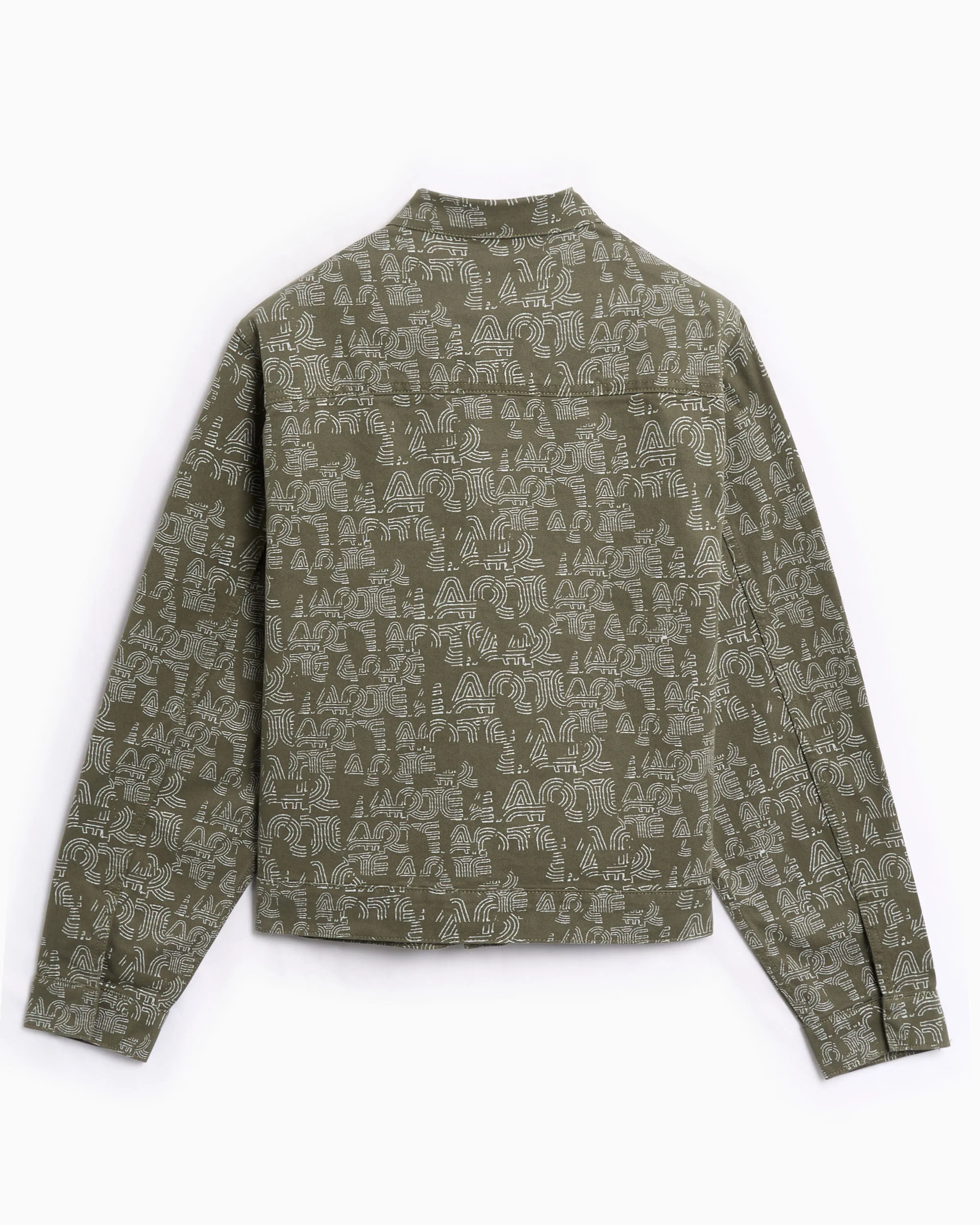 Arte Antwerp Allover Herren-Denimjacke mit Grafik - Image 3