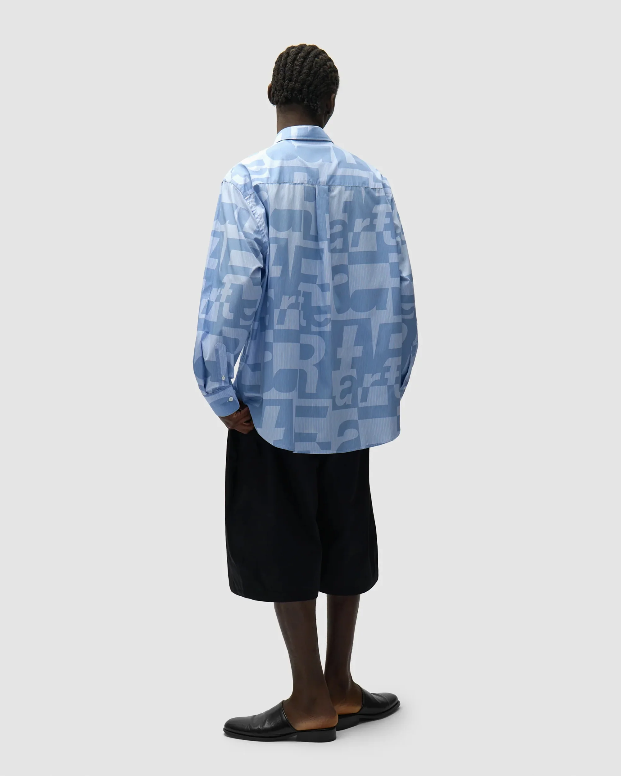 Arte Antwerp Allover Relaxed Herren-Hemd mit Grafik - Image 5