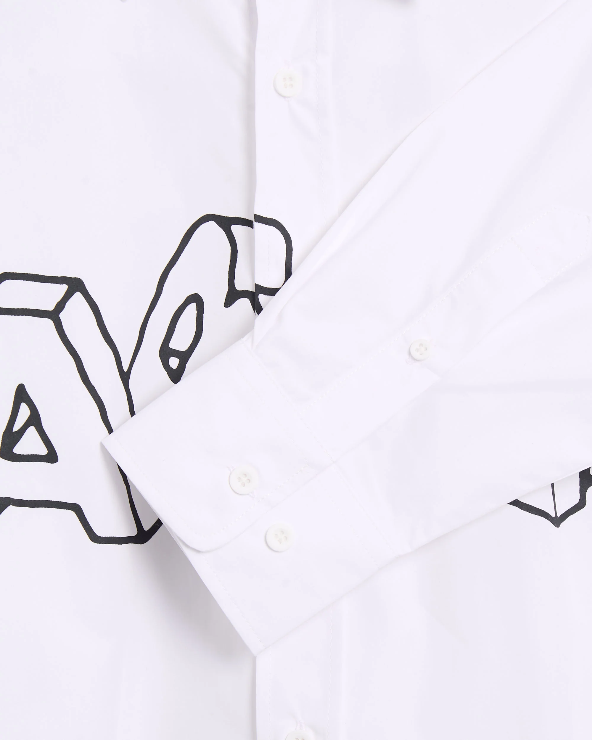 Arte Antwerp Arte Blocks Relaxed Herren-Hemd mit Grafik - Image 4