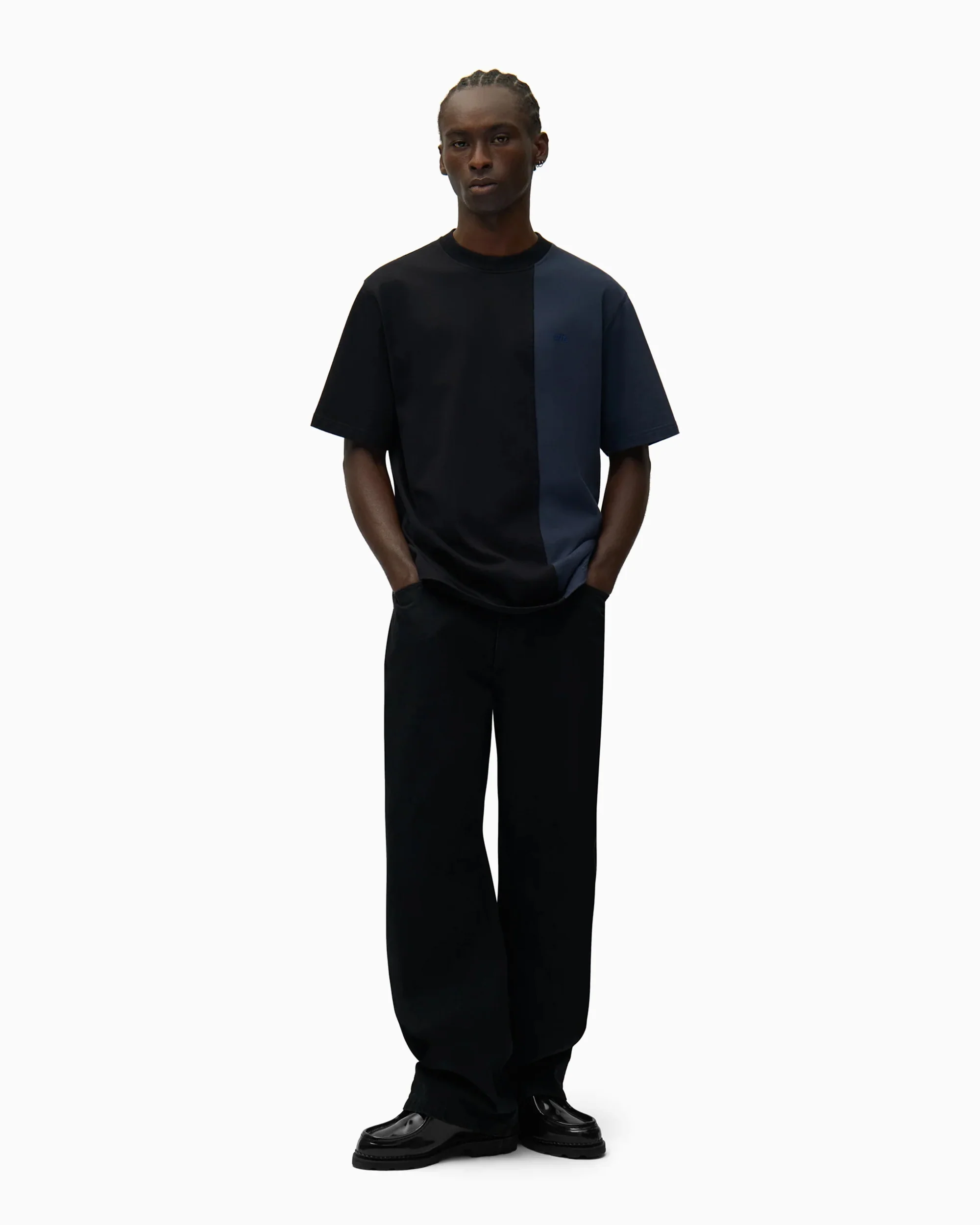 Arte Antwerp Circle Logo Relaxed Herren-Baggy Jeans