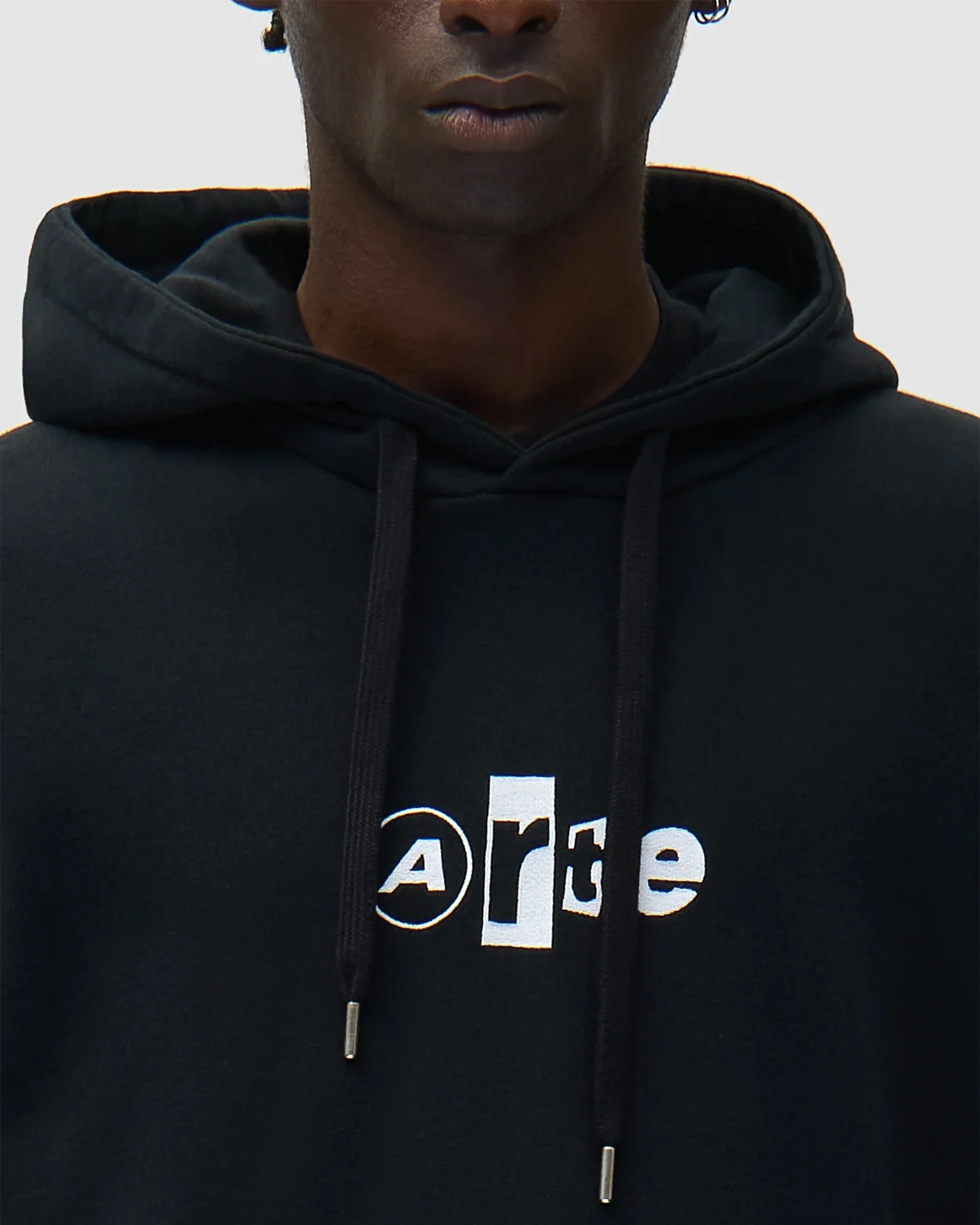 Arte Antwerp Collage Relaxed Herren-Hoodie mit Logo - Image 4