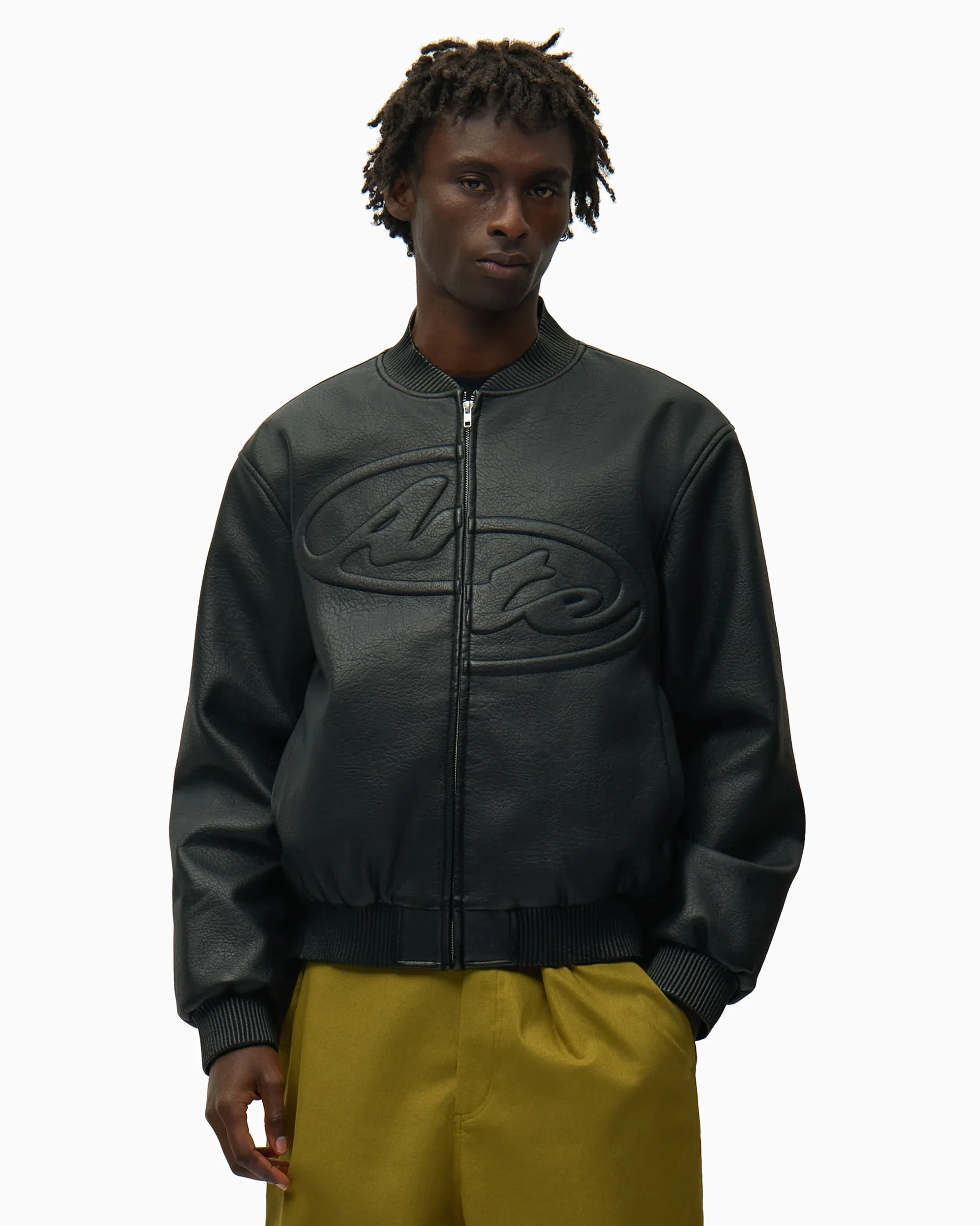 Arte Antwerp Half Logo Herren-Lederjacke - Image 3