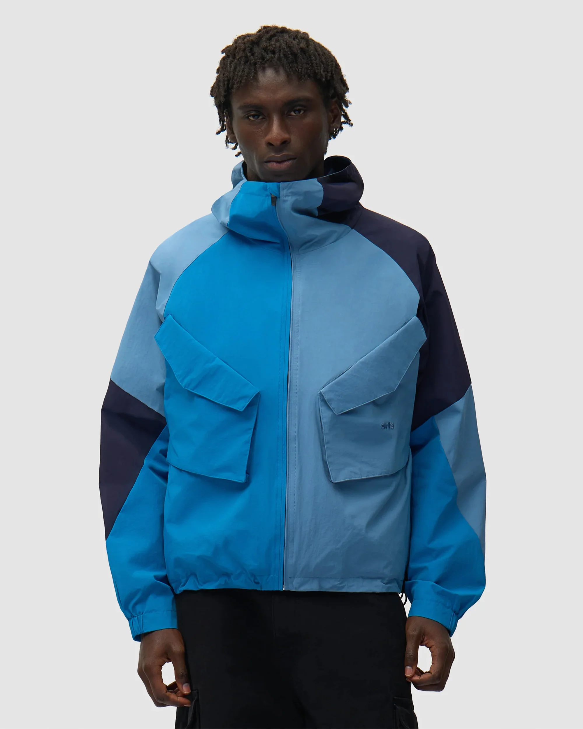 Arte Antwerp MultiColor Technical Boxy Herren-Leichte Jacke - Image 3