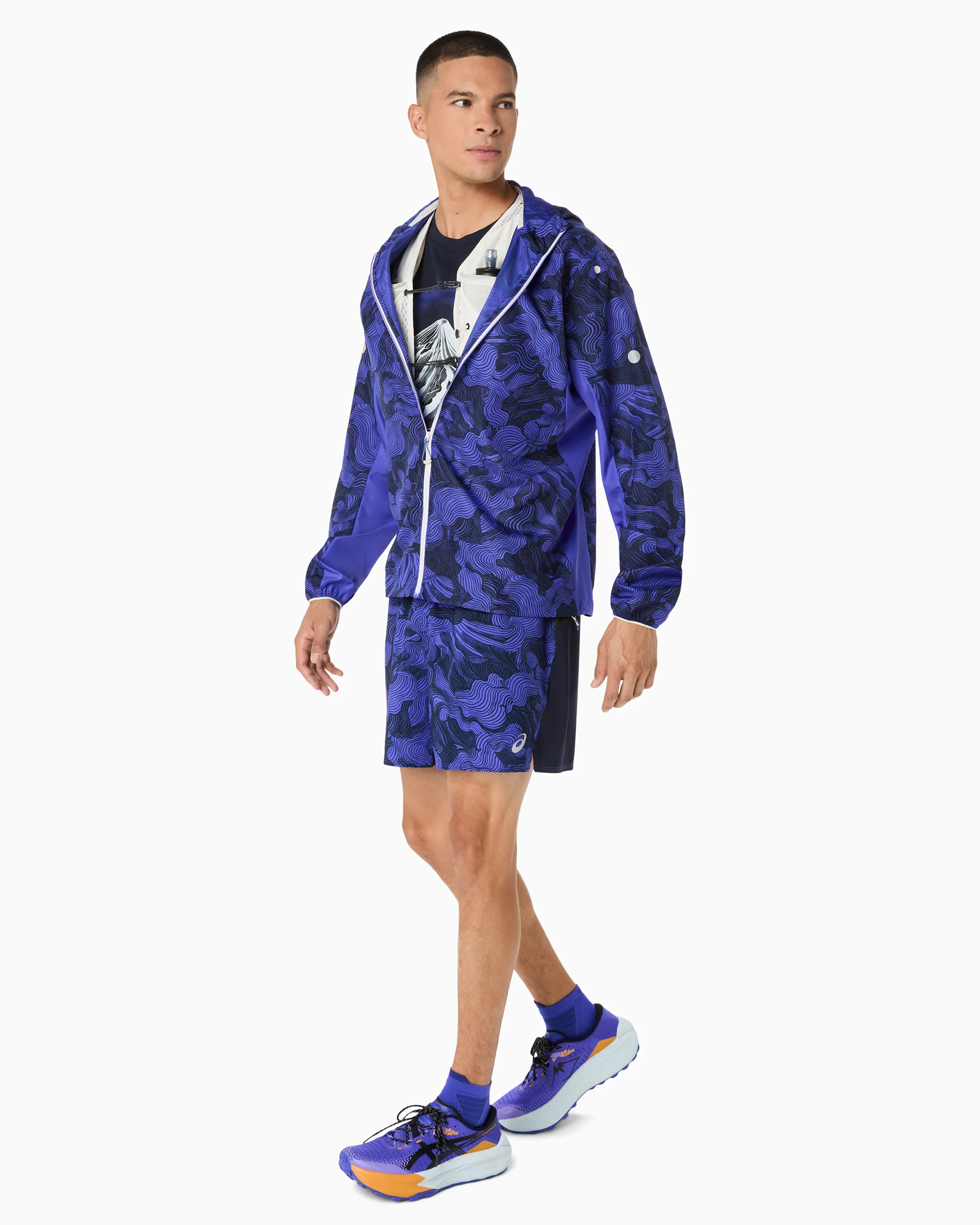 ASICS Fujitrail Packable Relaxed Herren-Regenjacke - Image 2