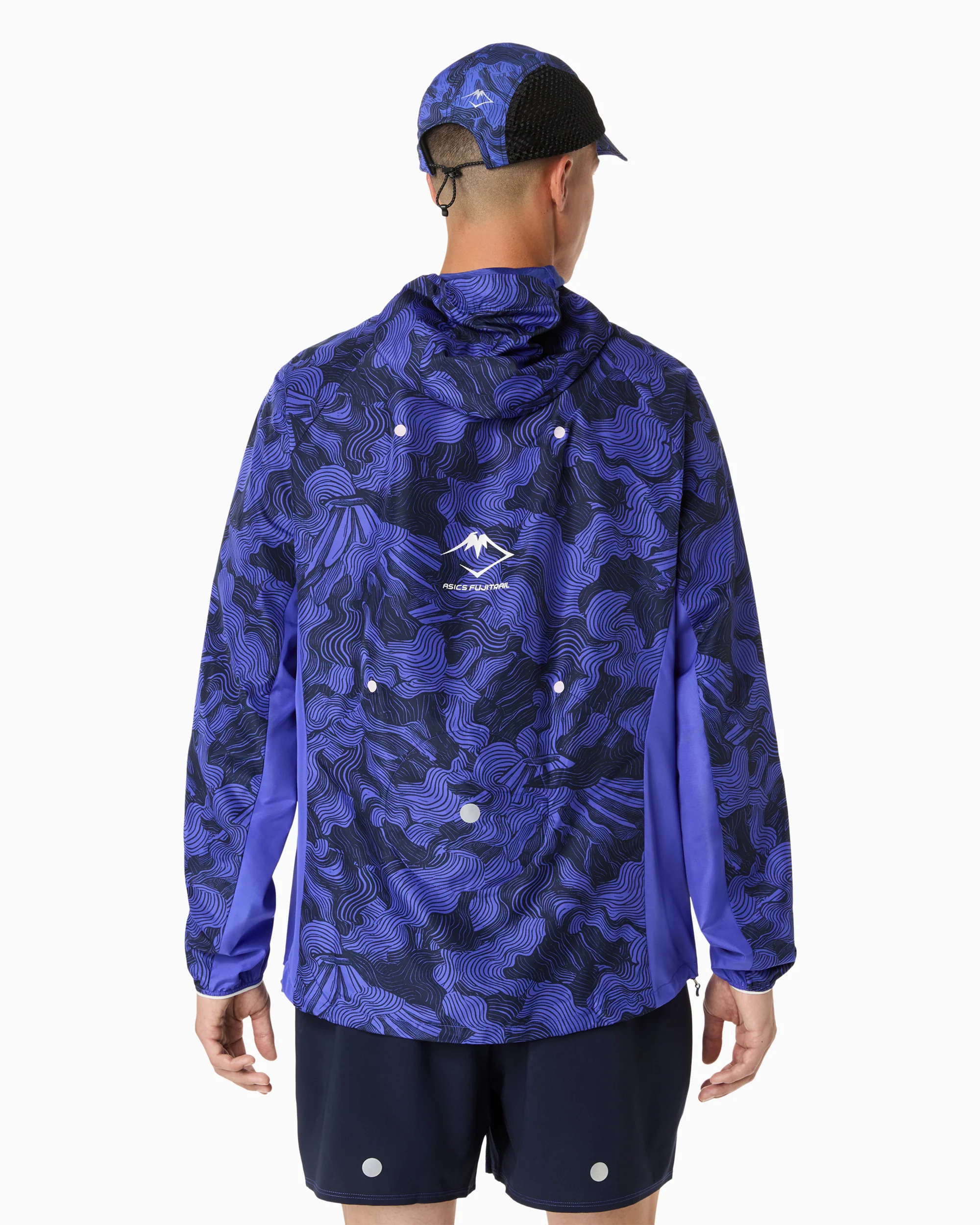ASICS Fujitrail Packable Relaxed Herren-Regenjacke - Image 4
