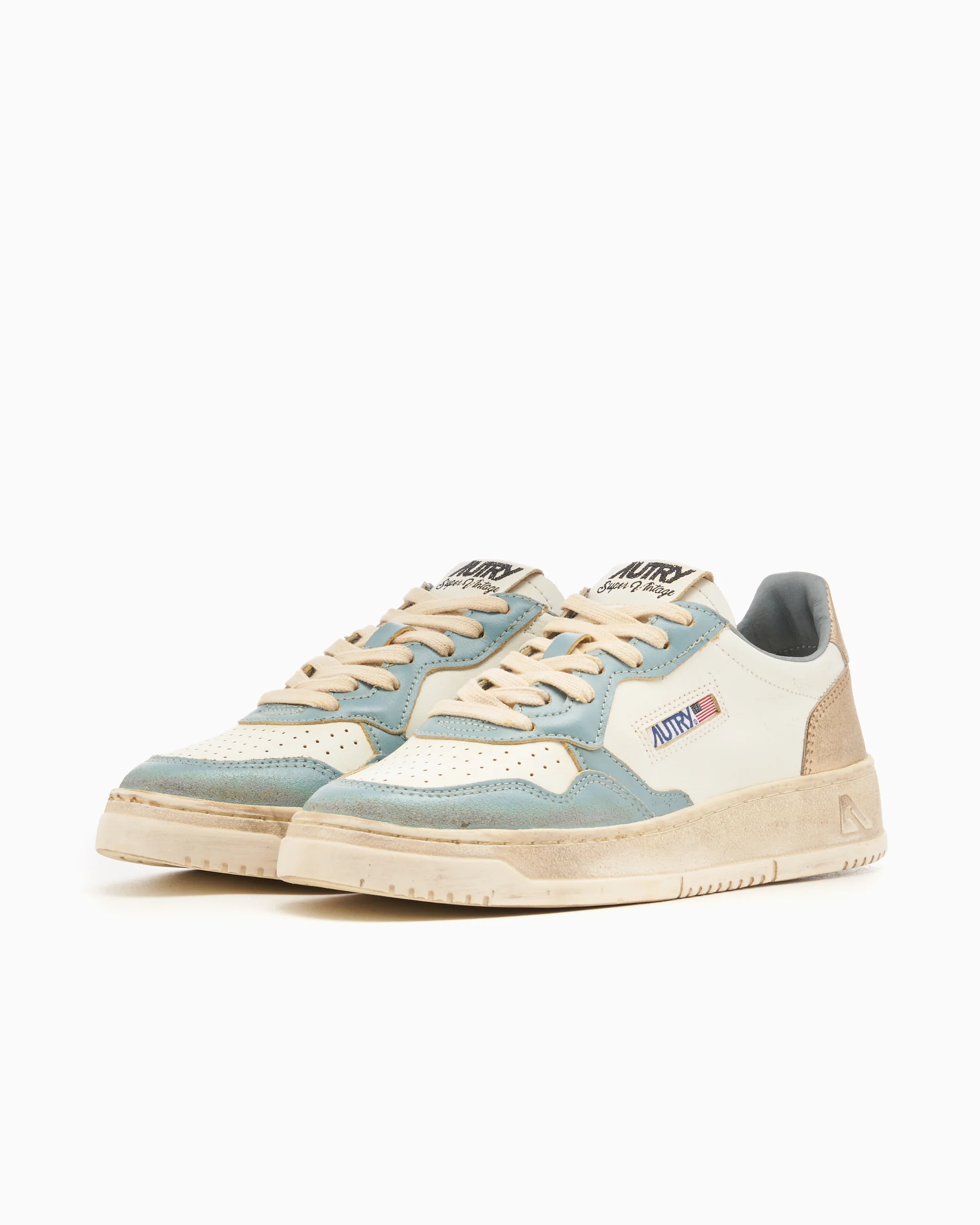 Autry Women's Medalist Low Super Vintage Leather - Image 5