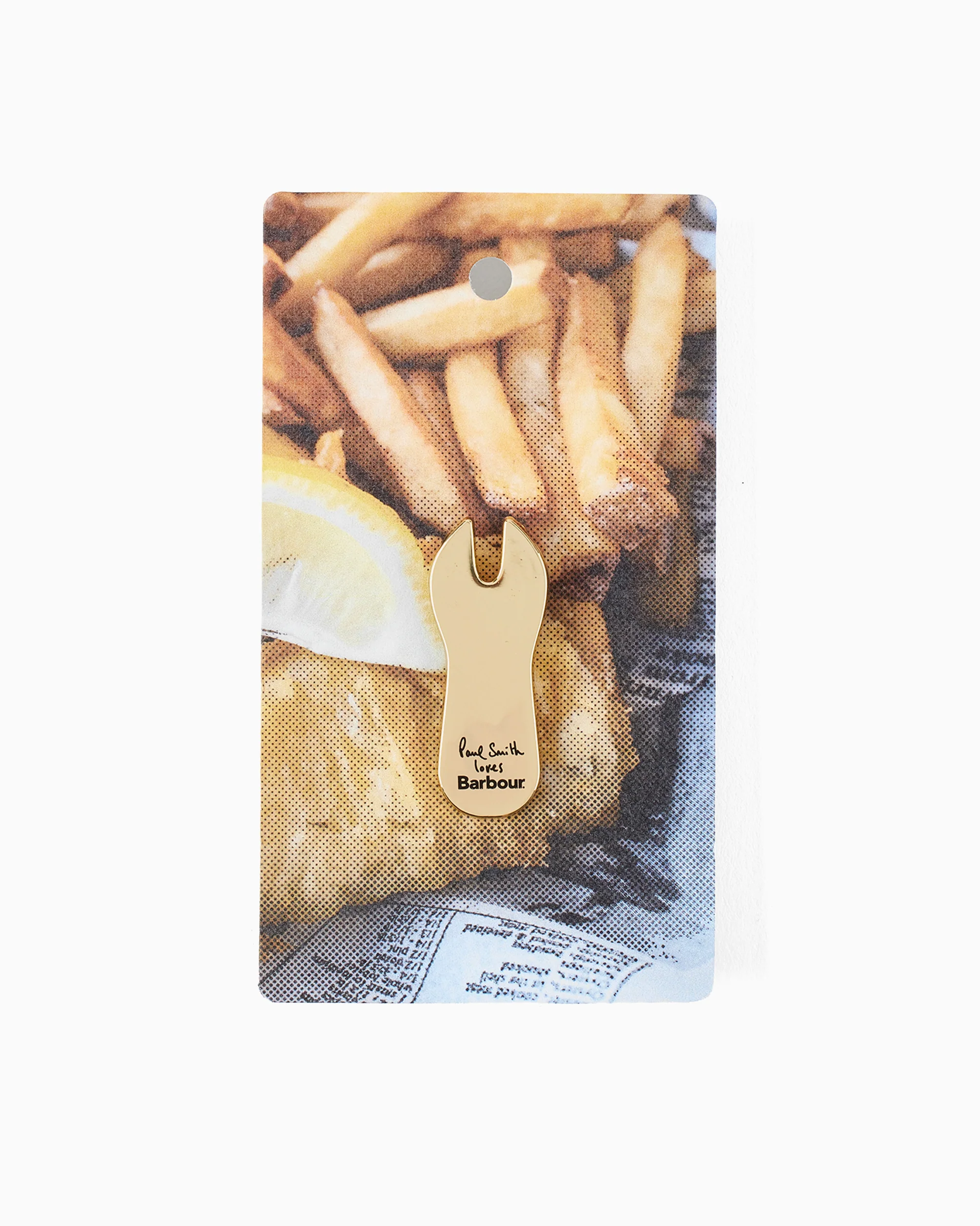 Barbour x Paul Smith Chip Fork Pin - Image 2