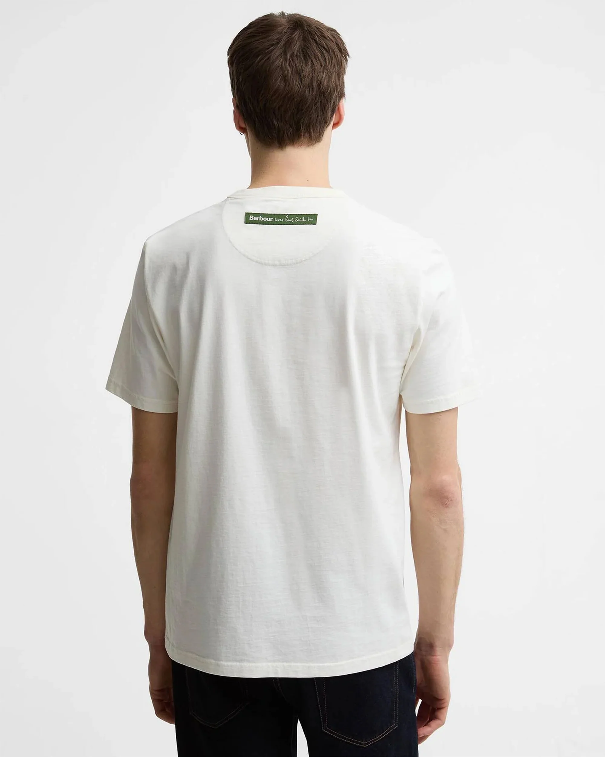 Barbour x Paul Smith Fishing Jacket Herren-T-Shirt mit Grafik - Image 4