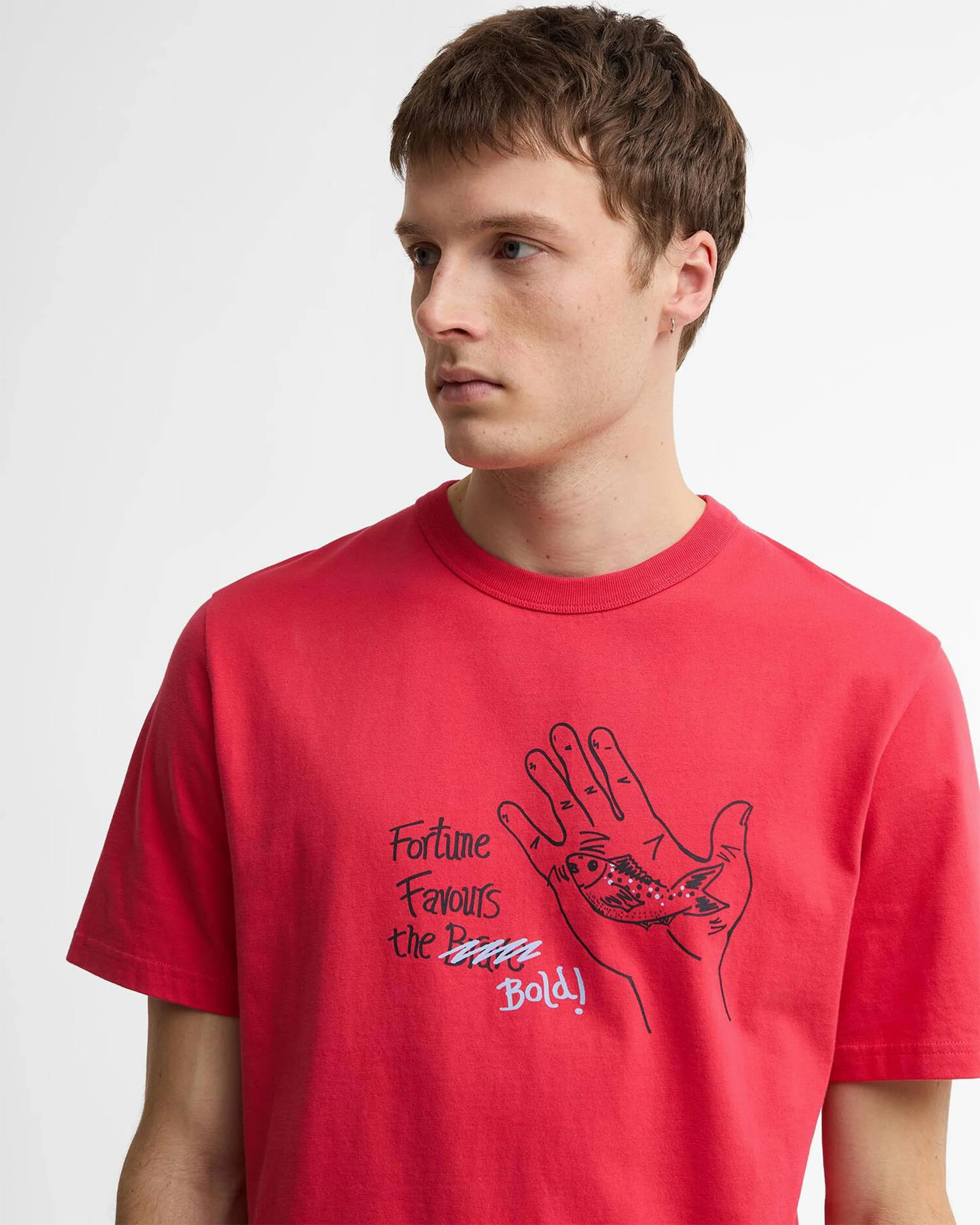 Barbour x Paul Smith Fortune Fish Herren-T-Shirt mit Grafik - Image 4