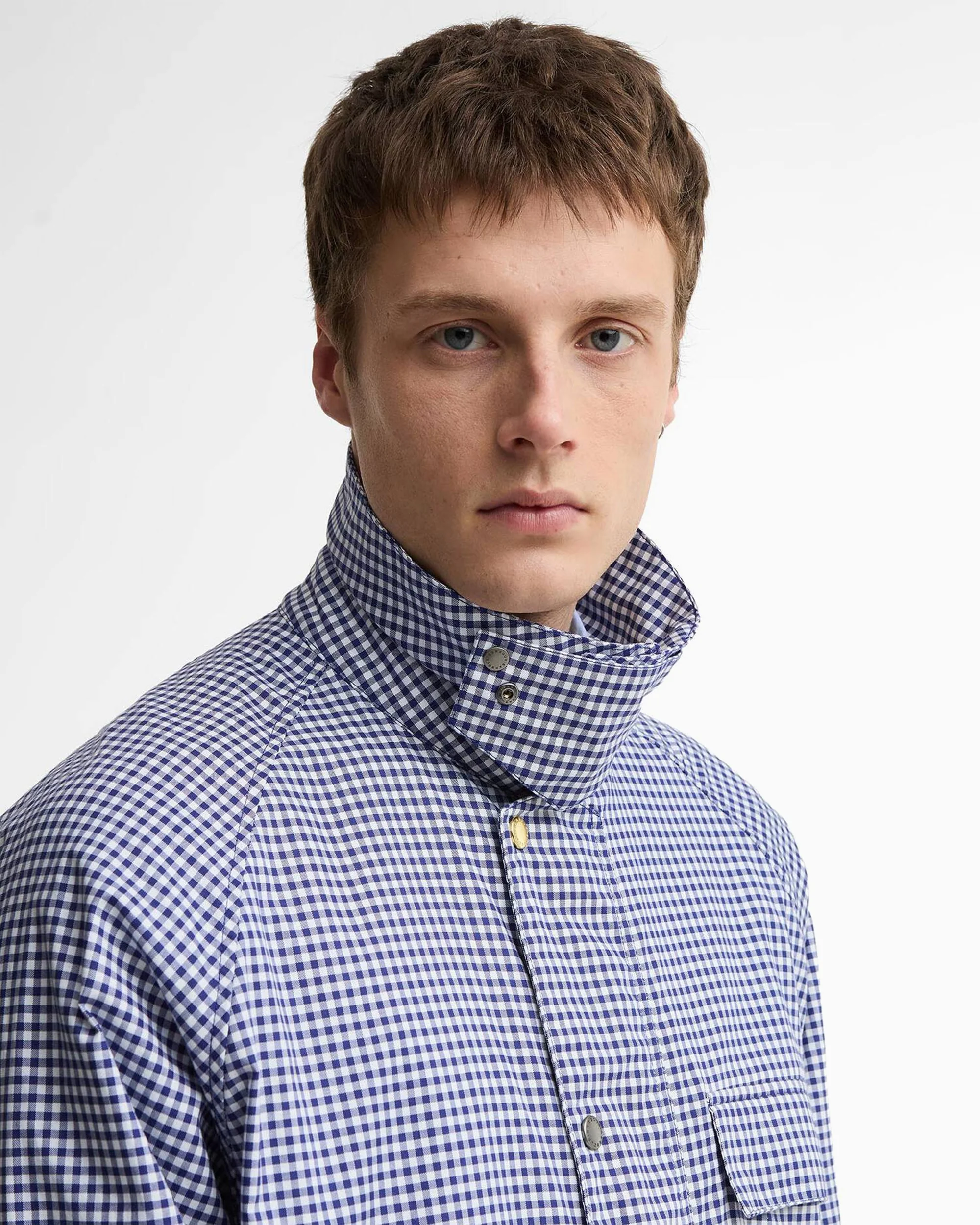 Barbour x Paul Smith Transport Oversize Herren-Leichte Jacke mit Karos - Image 4
