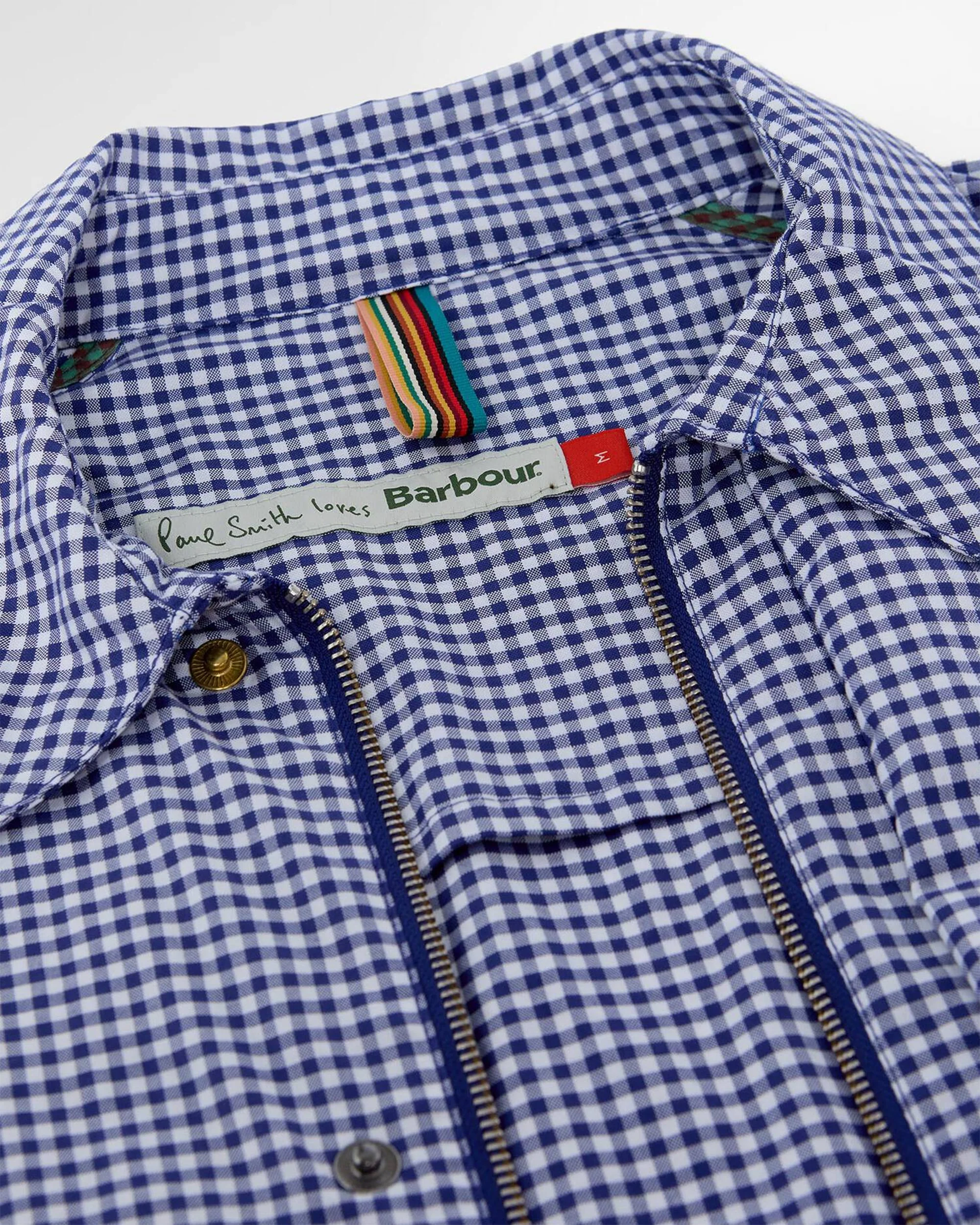 Barbour x Paul Smith Transport Oversize Herren-Leichte Jacke mit Karos - Image 9