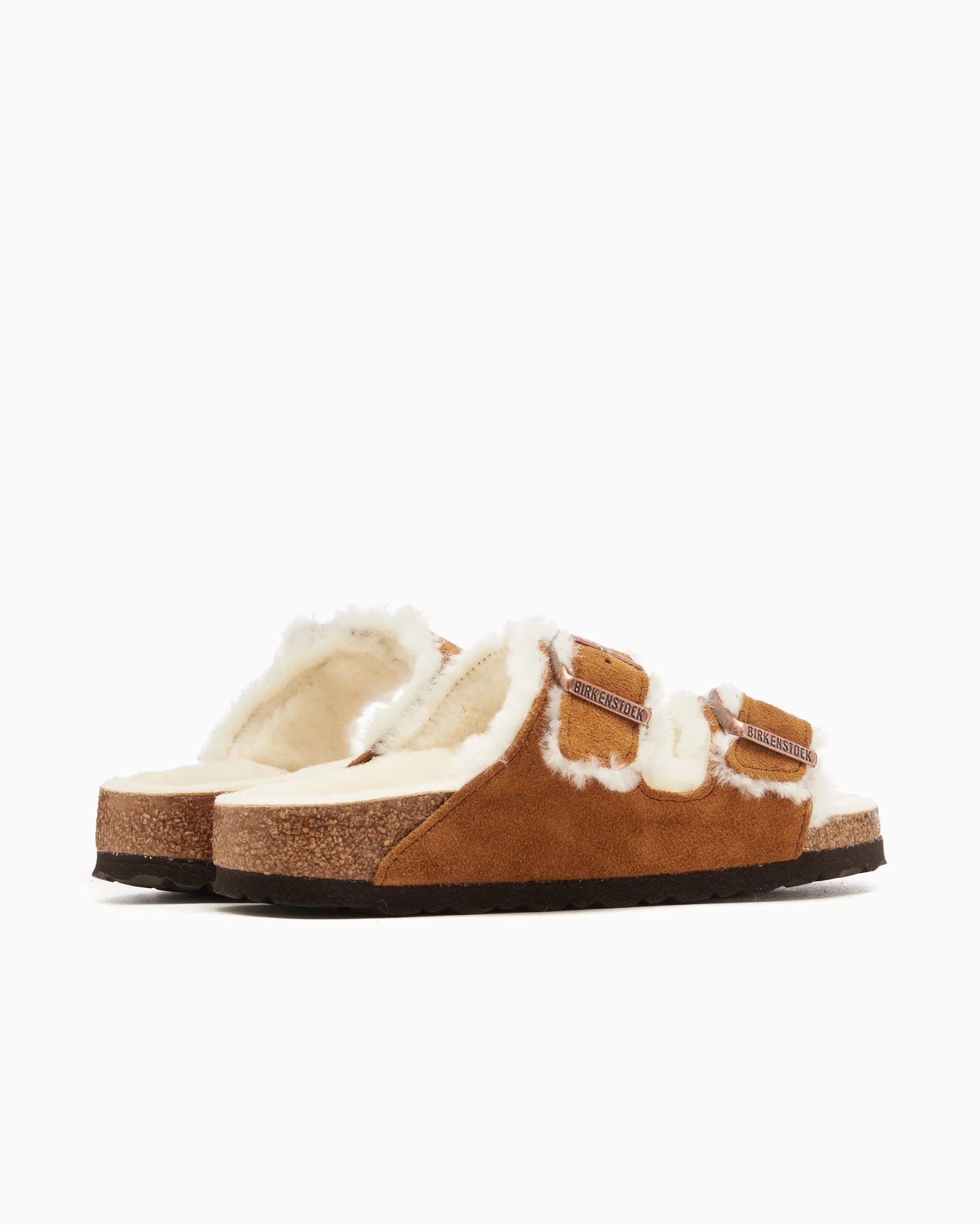 BIRKENSTOCK Arizona Shearling Suede Leather Narrow - Image 6