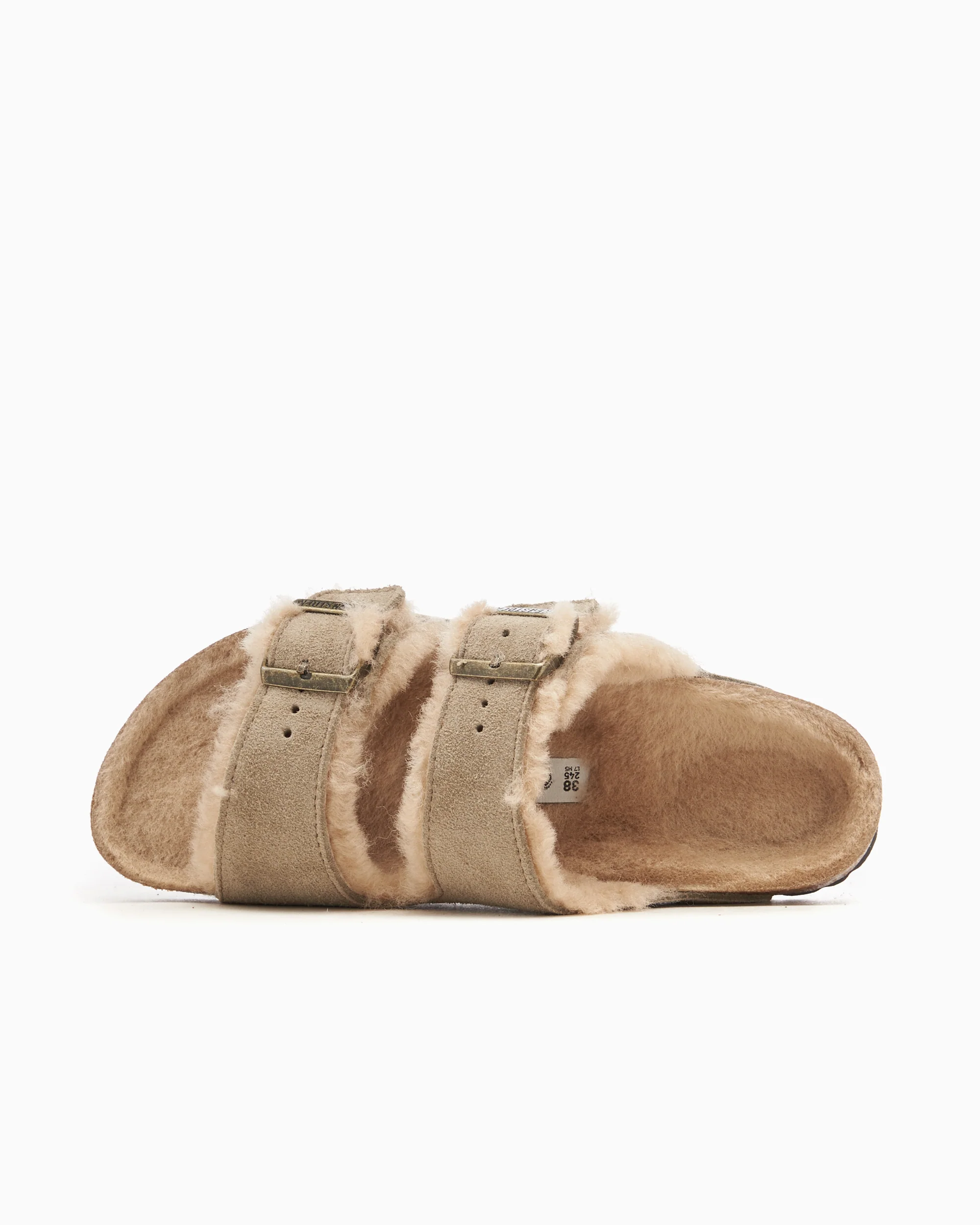 BIRKENSTOCK Arizona Shearling Suede Leather Narrow - Image 3