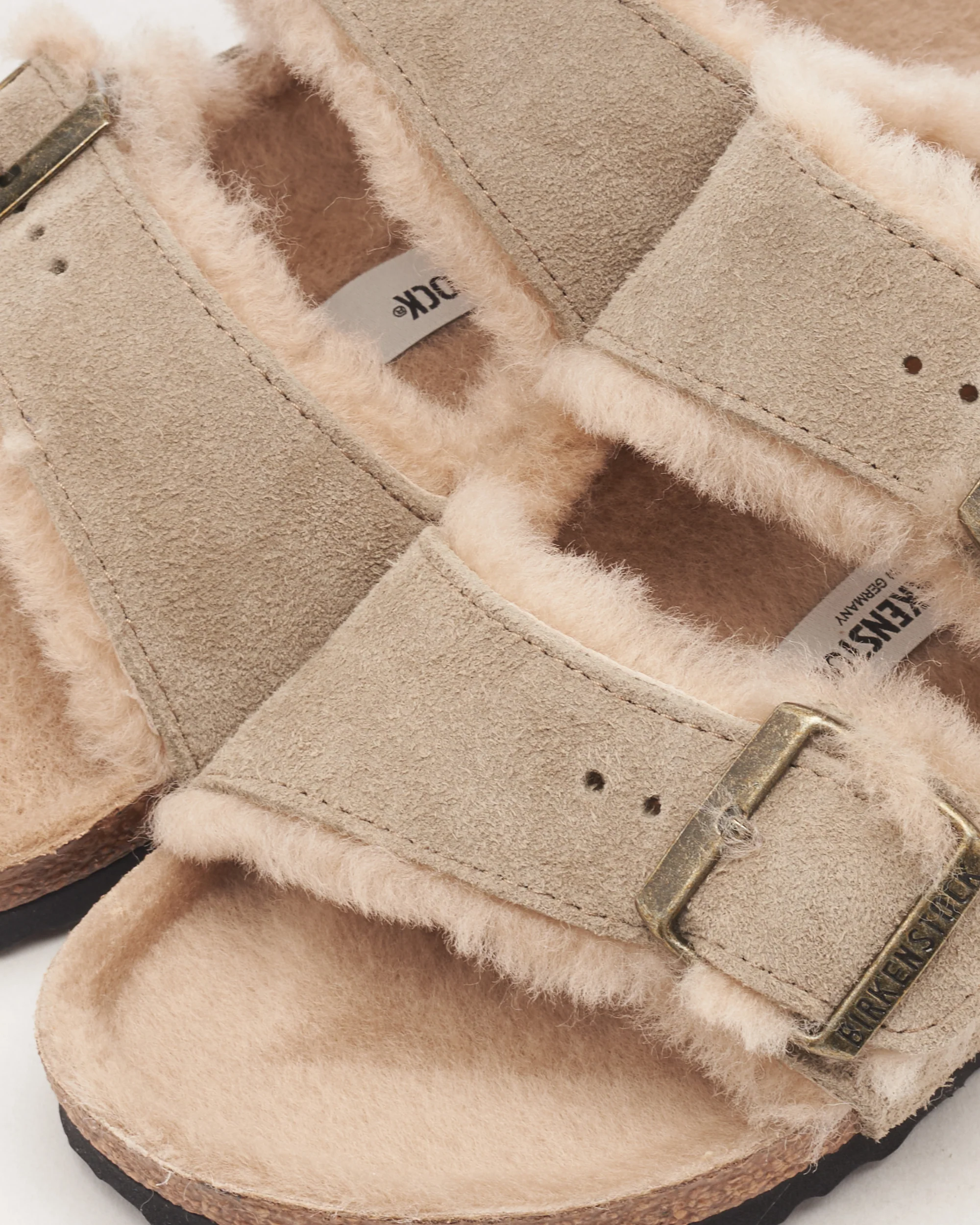 BIRKENSTOCK Arizona Shearling Suede Leather Narrow - Image 7