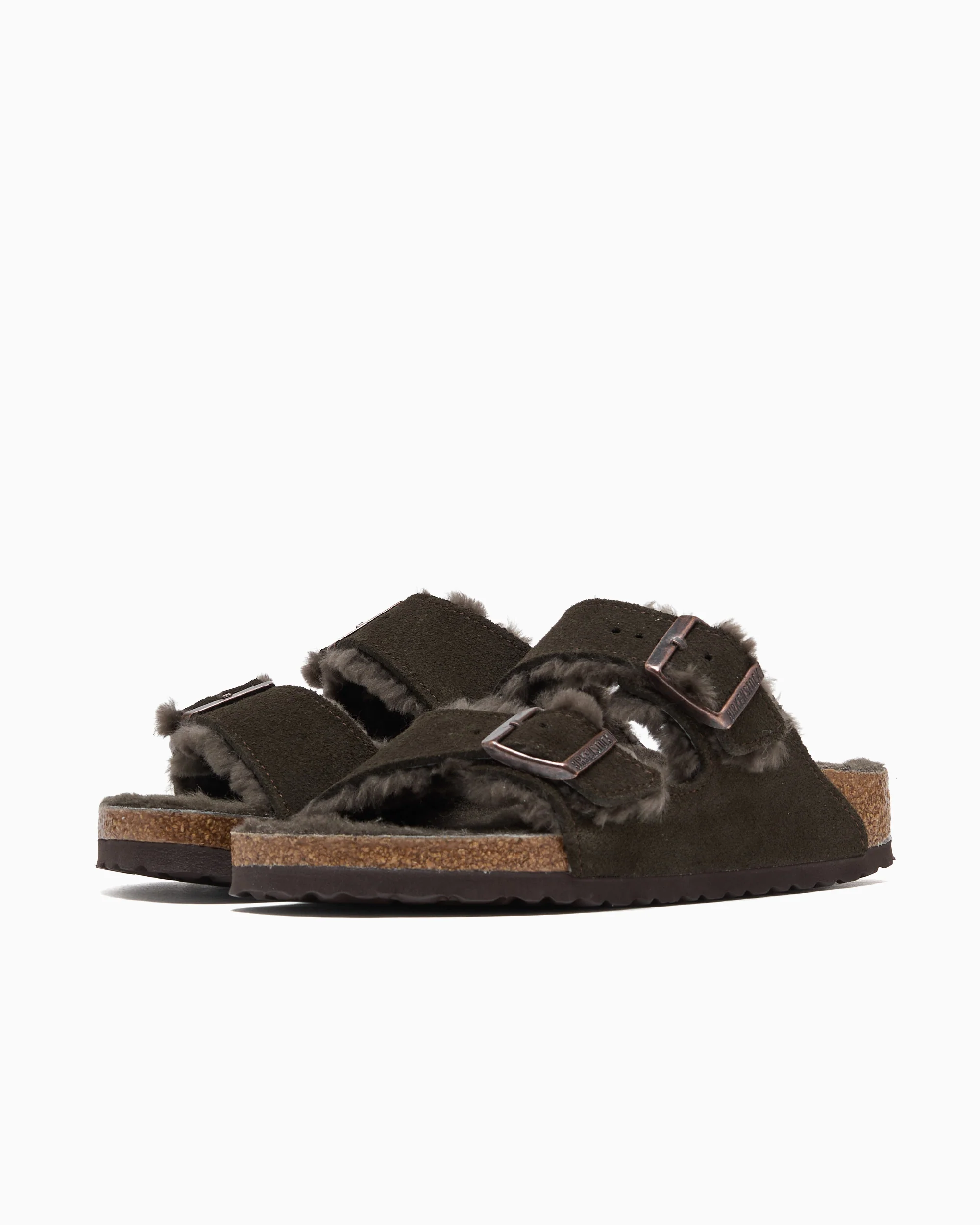 BIRKENSTOCK Women's Arizona Shearling Suede Narrow - Image 5