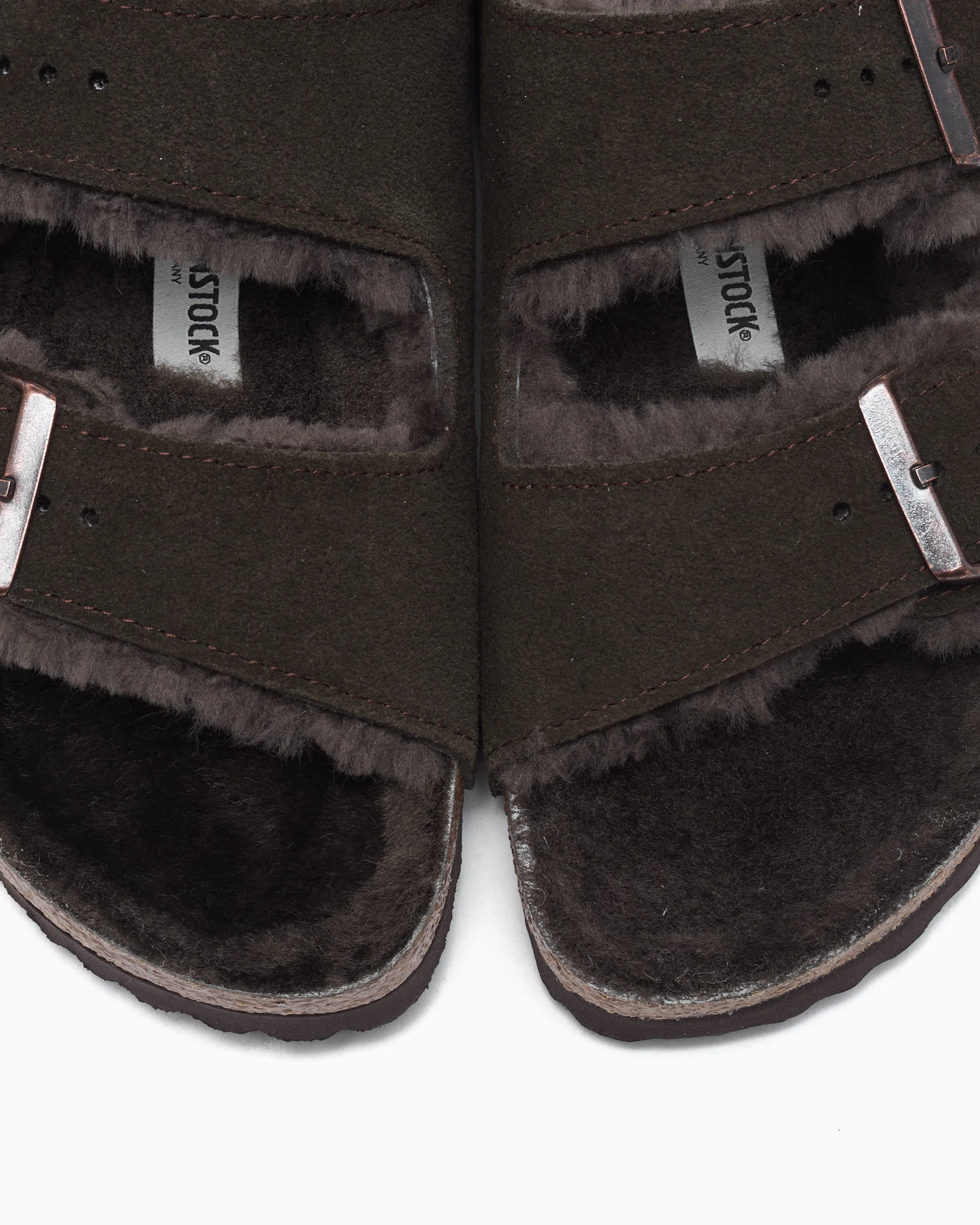 BIRKENSTOCK Women's Arizona Shearling Suede Narrow - Image 7