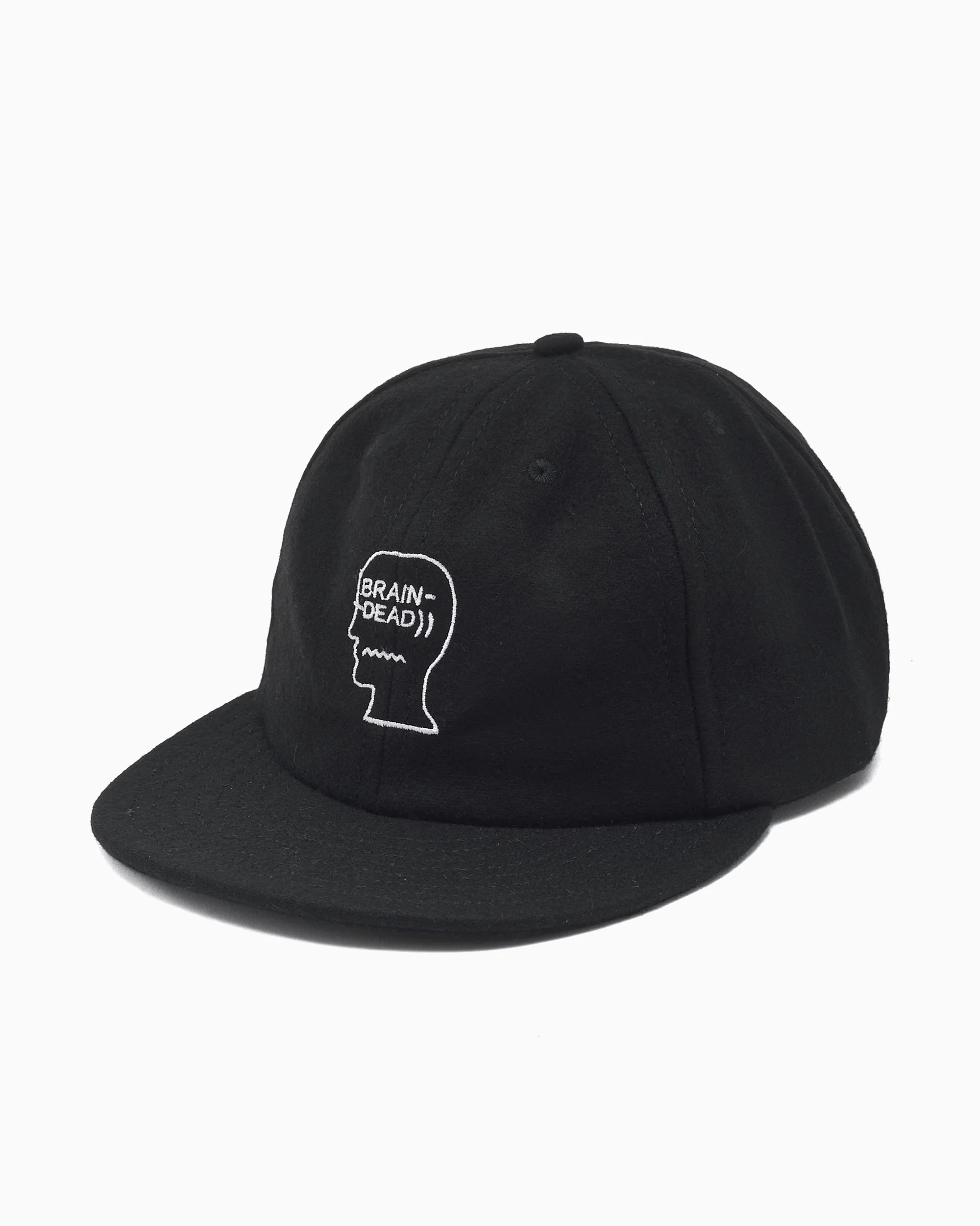 Brain Dead Flannel Logohead Unisex Cap