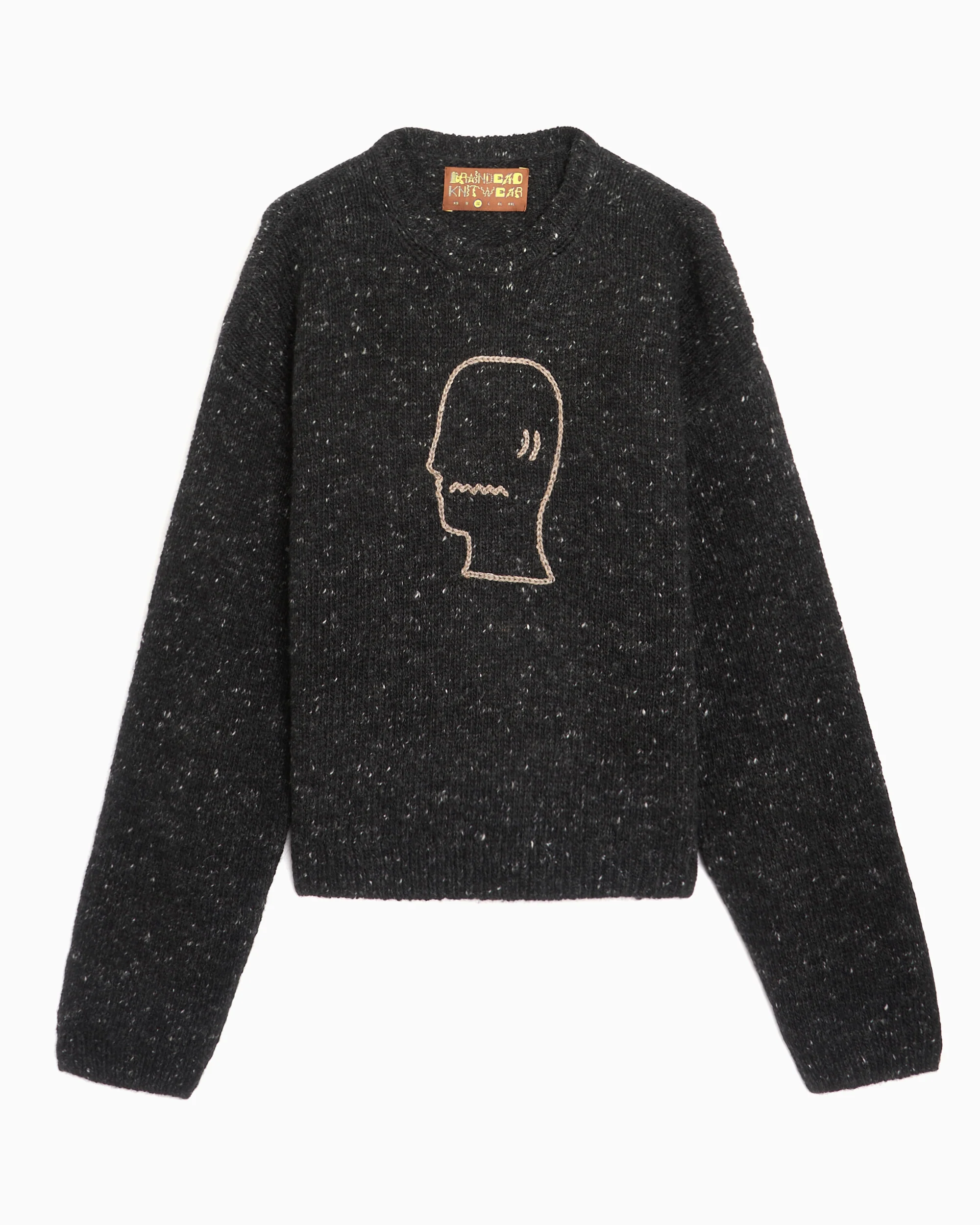 Brain Dead Logohead Herren-Pullover