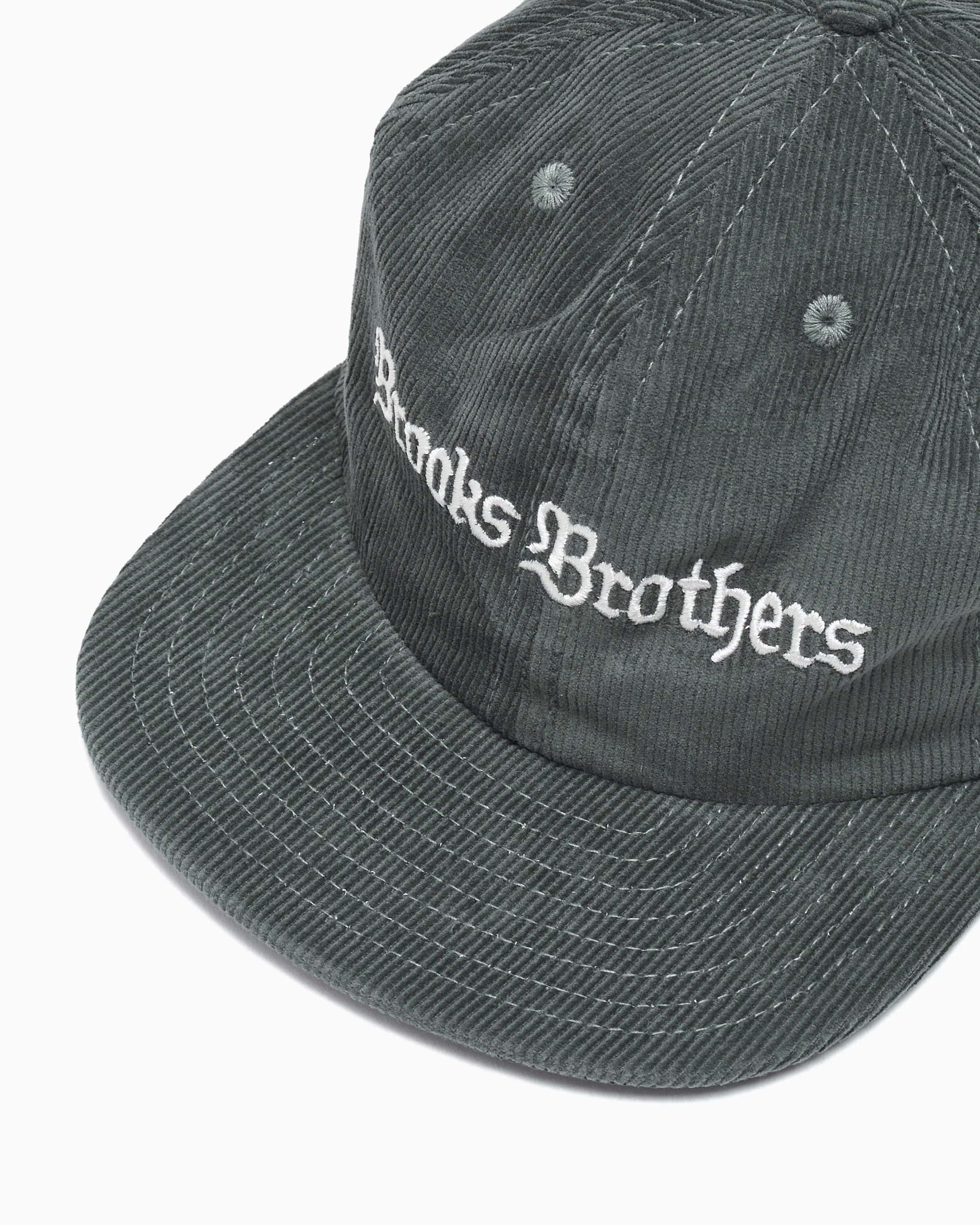 Brain Dead x Brooks Brothers 6 Panel Corduroy Unisex Cap - Image 4
