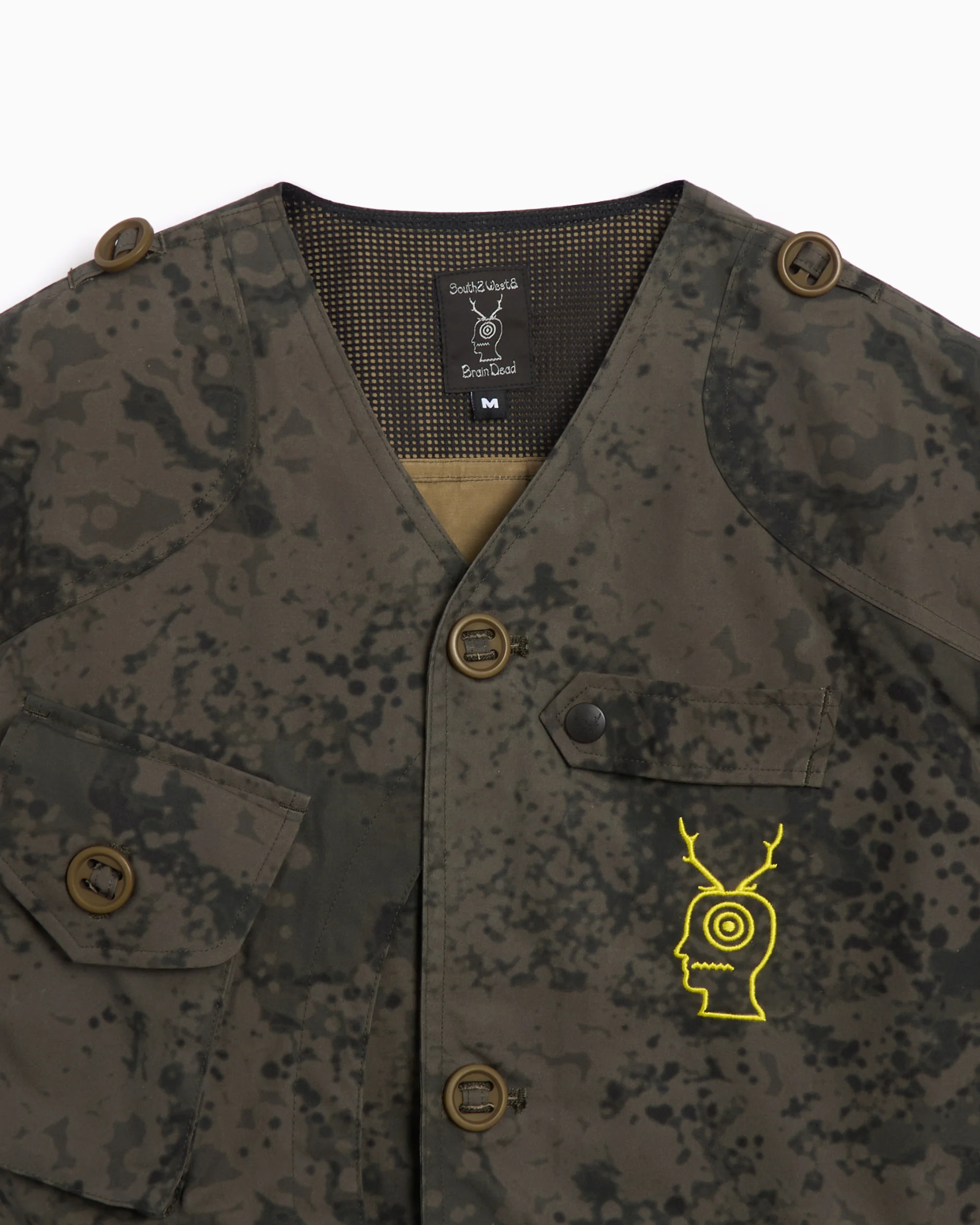 Brain Dead x South2 West8 Tenkara Men's Jacket Relaxed Herren-Leichte Jacke - Image 4
