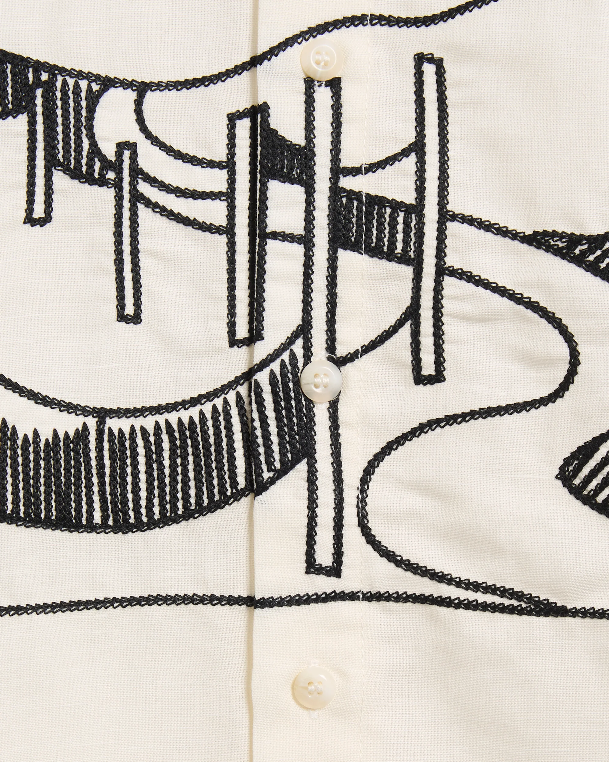 by Parra The Dunes Herren-Hemd mit Grafik und mit kurzen Ärmeln - Image 4