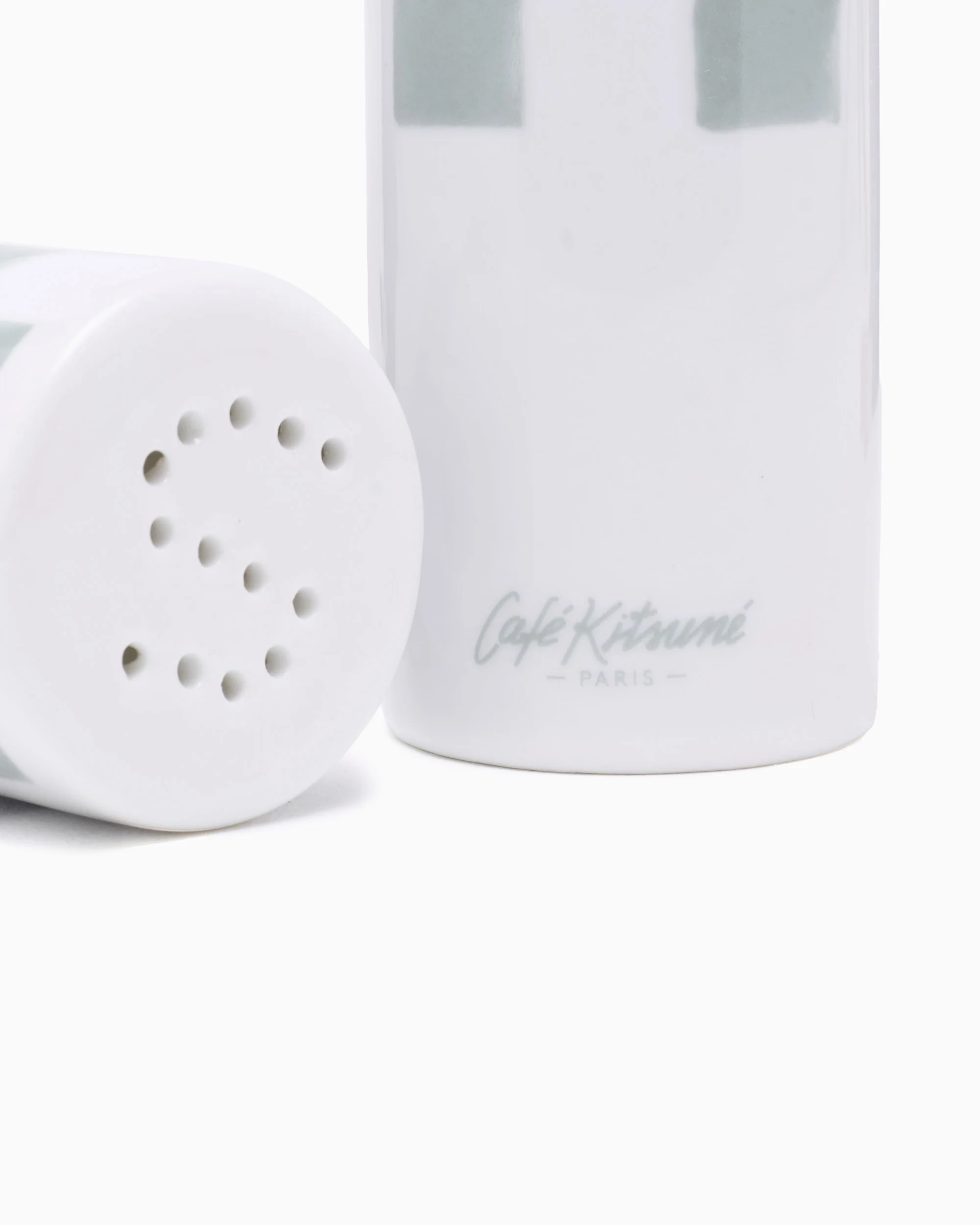 Café Kitsuné Checkerboard Porcelain Salt and Pepper - Image 3