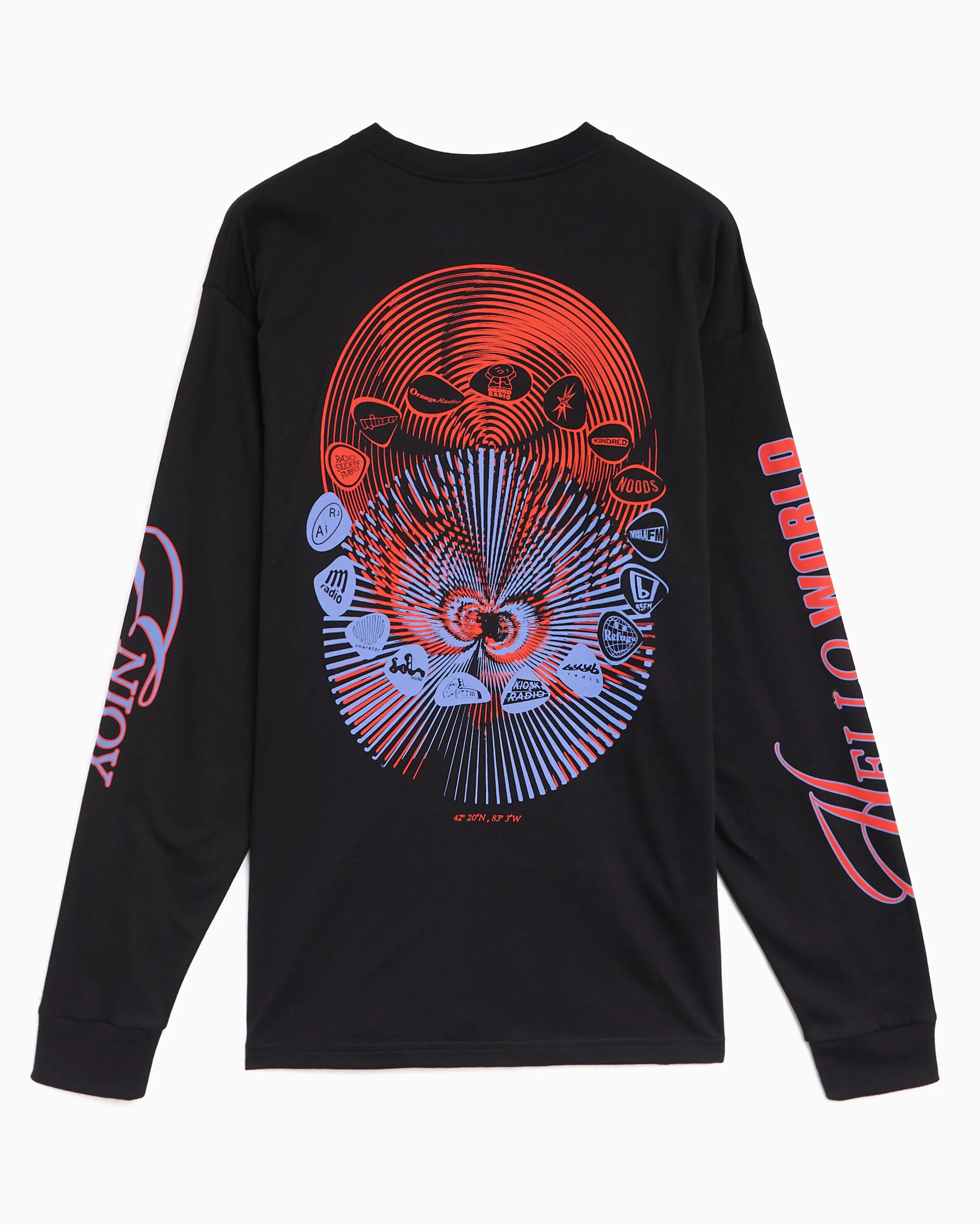 Carhartt WIP Audio Archives WIP Unisex T-Shirt mit Grafik und mit langen Ärmeln - Image 3