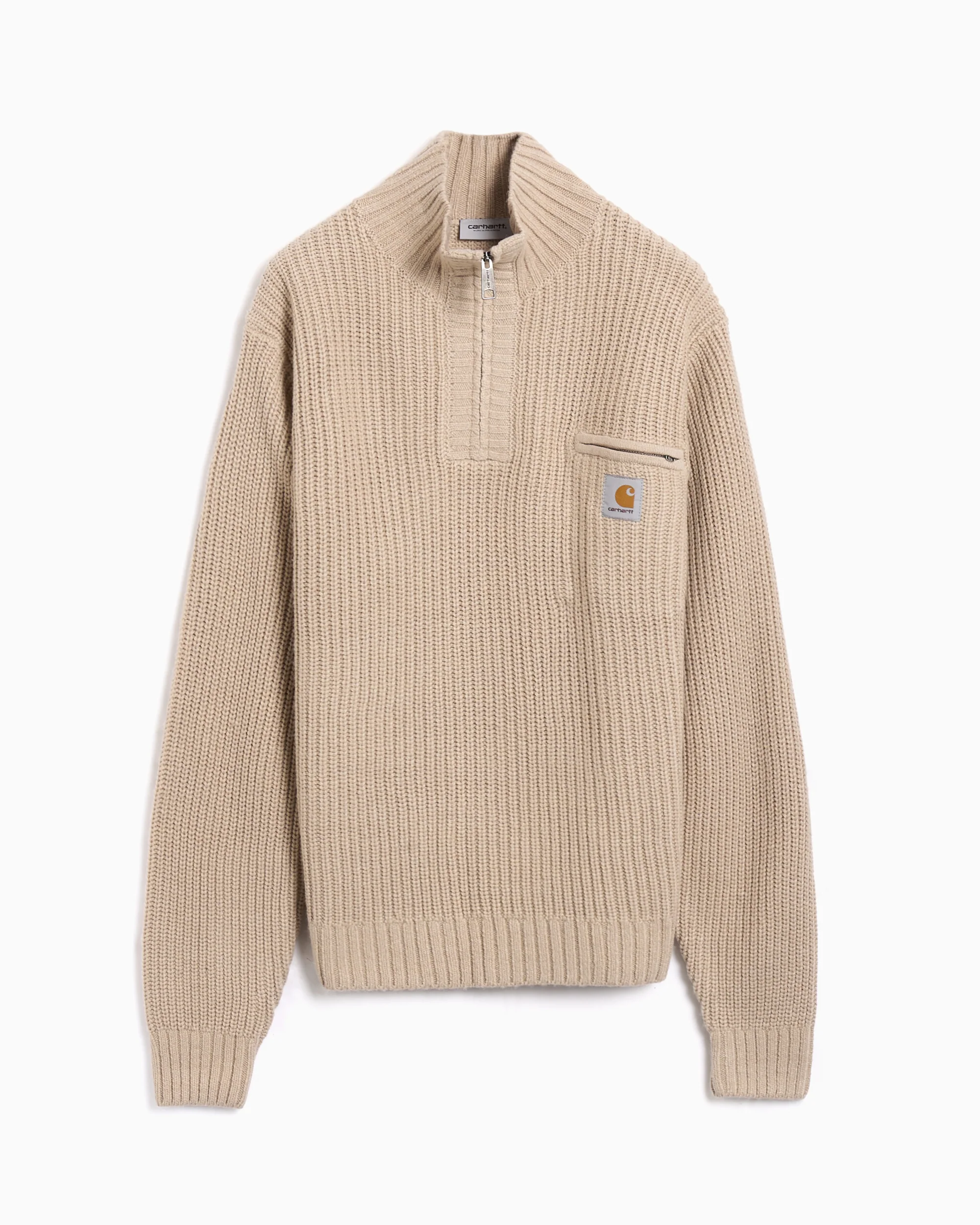 Carhartt WIP Detroit Halber Reißverschluss Relaxed Herren-Pullover
