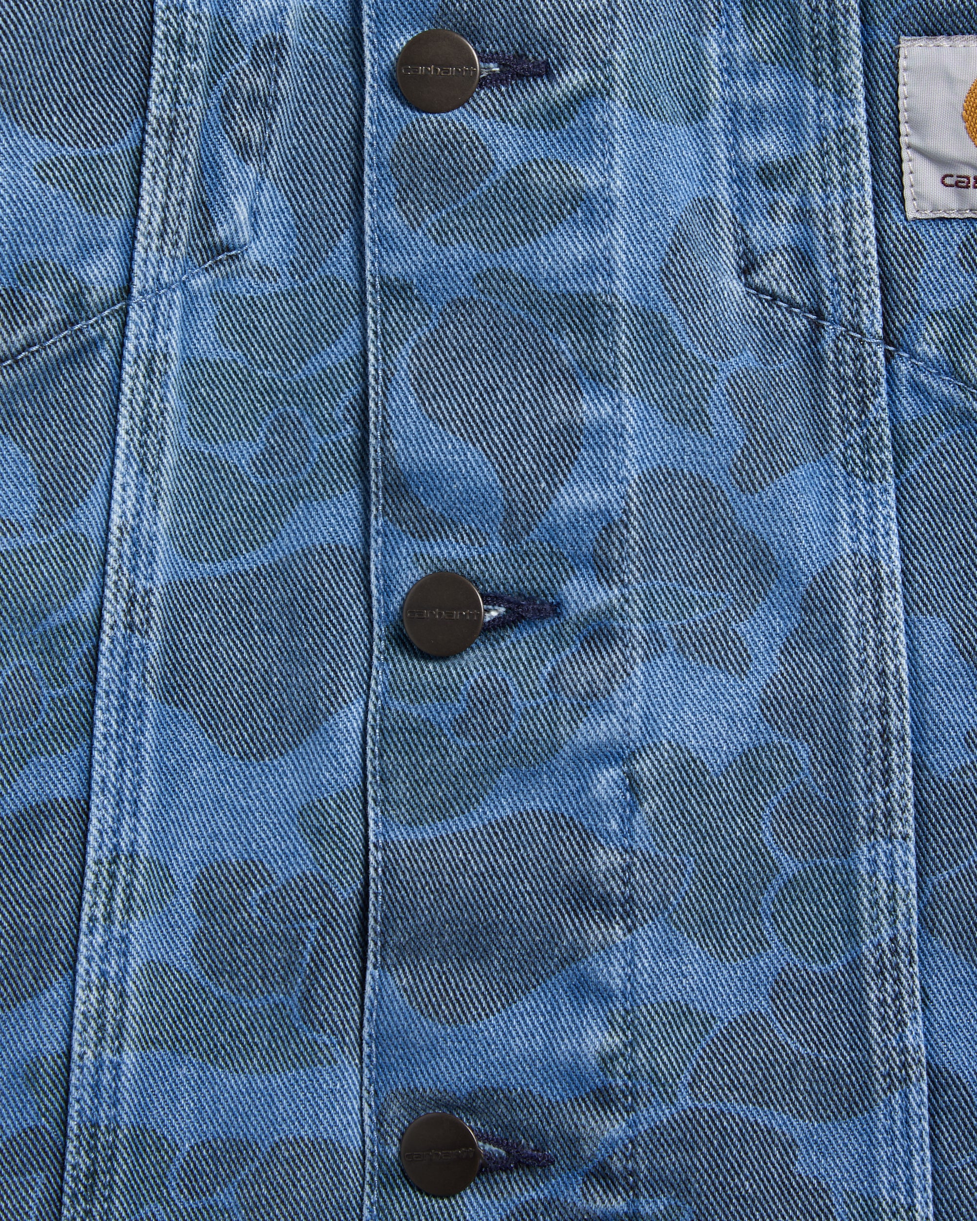 Carhartt WIP Duck Helston Unisex Denimjacke - Image 3