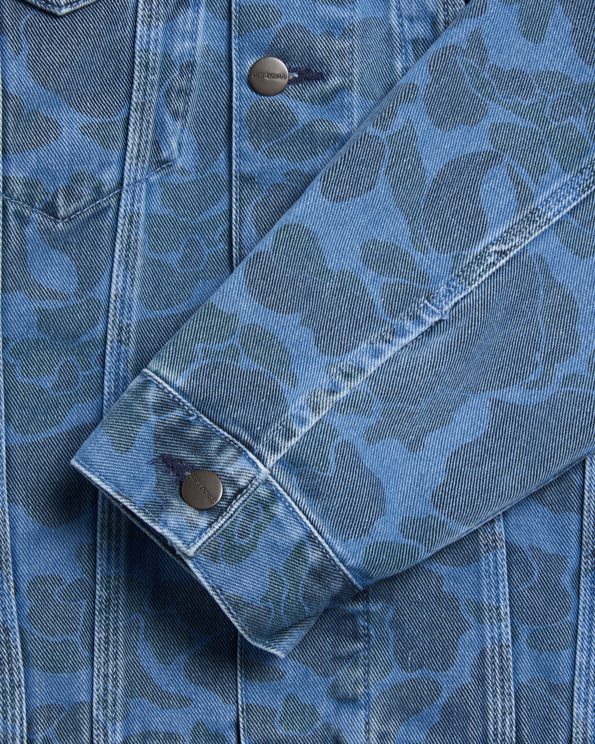 Carhartt WIP Duck Helston Unisex Denimjacke - Image 4