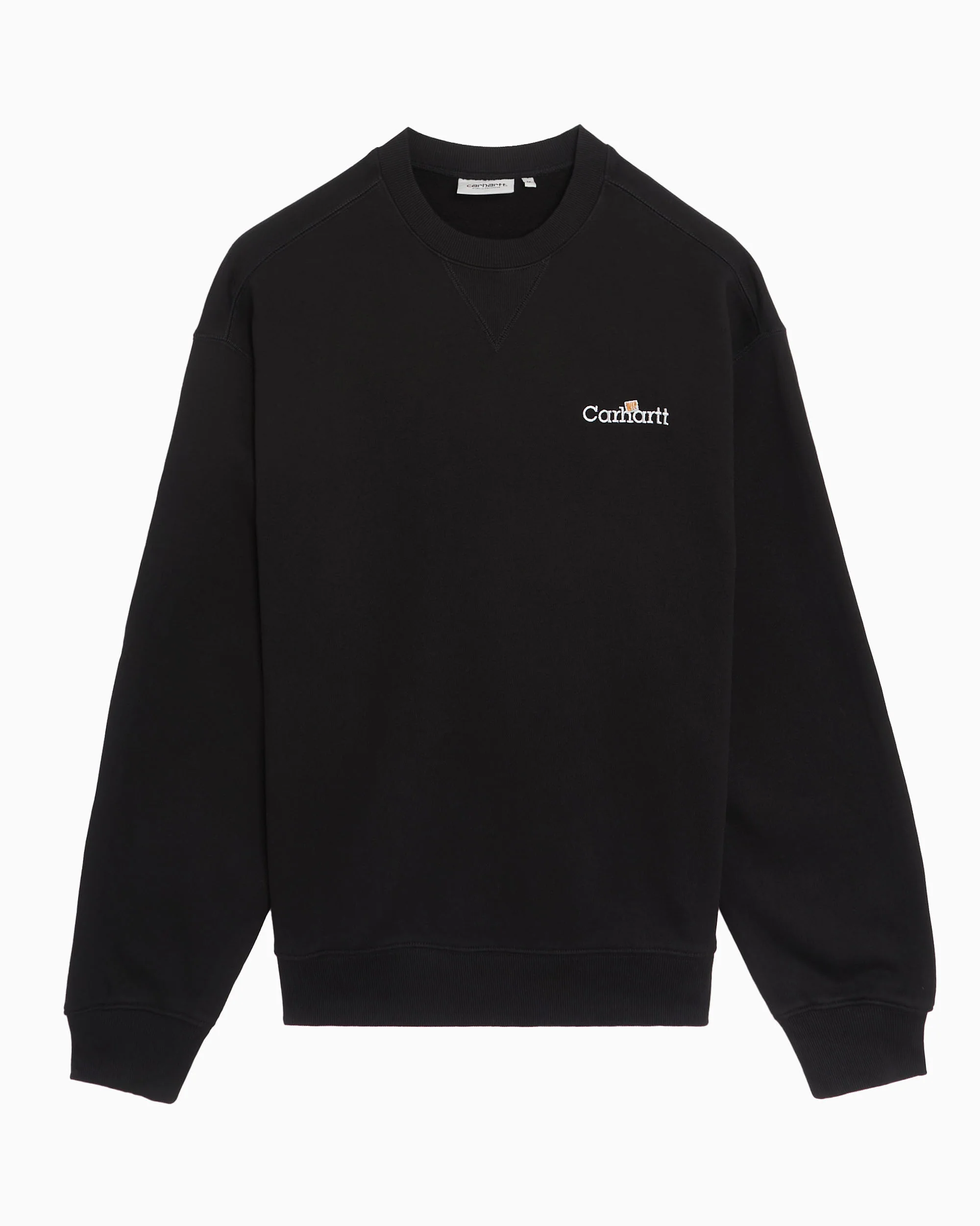 Carhartt WIP Label Oversize Unisex Sweatshirt mit bestickt
