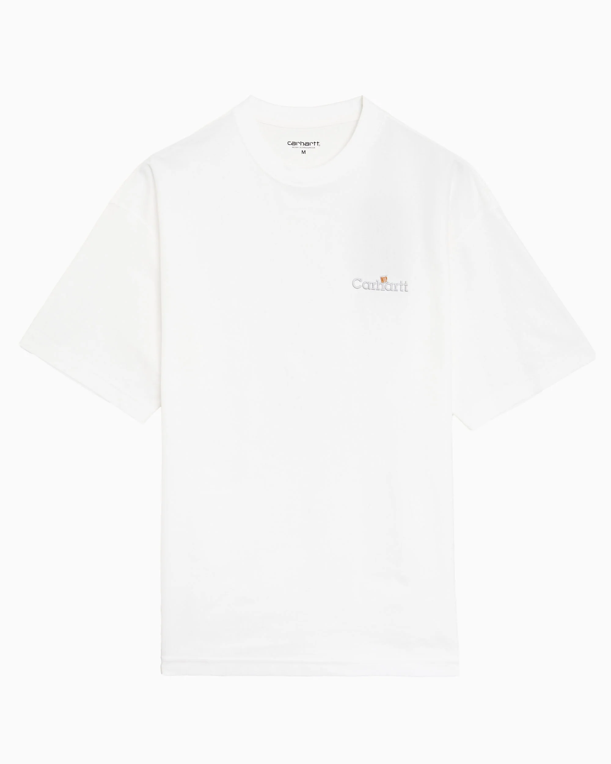 Carhartt WIP Label Relaxed Unisex T-Shirt mit bestickt