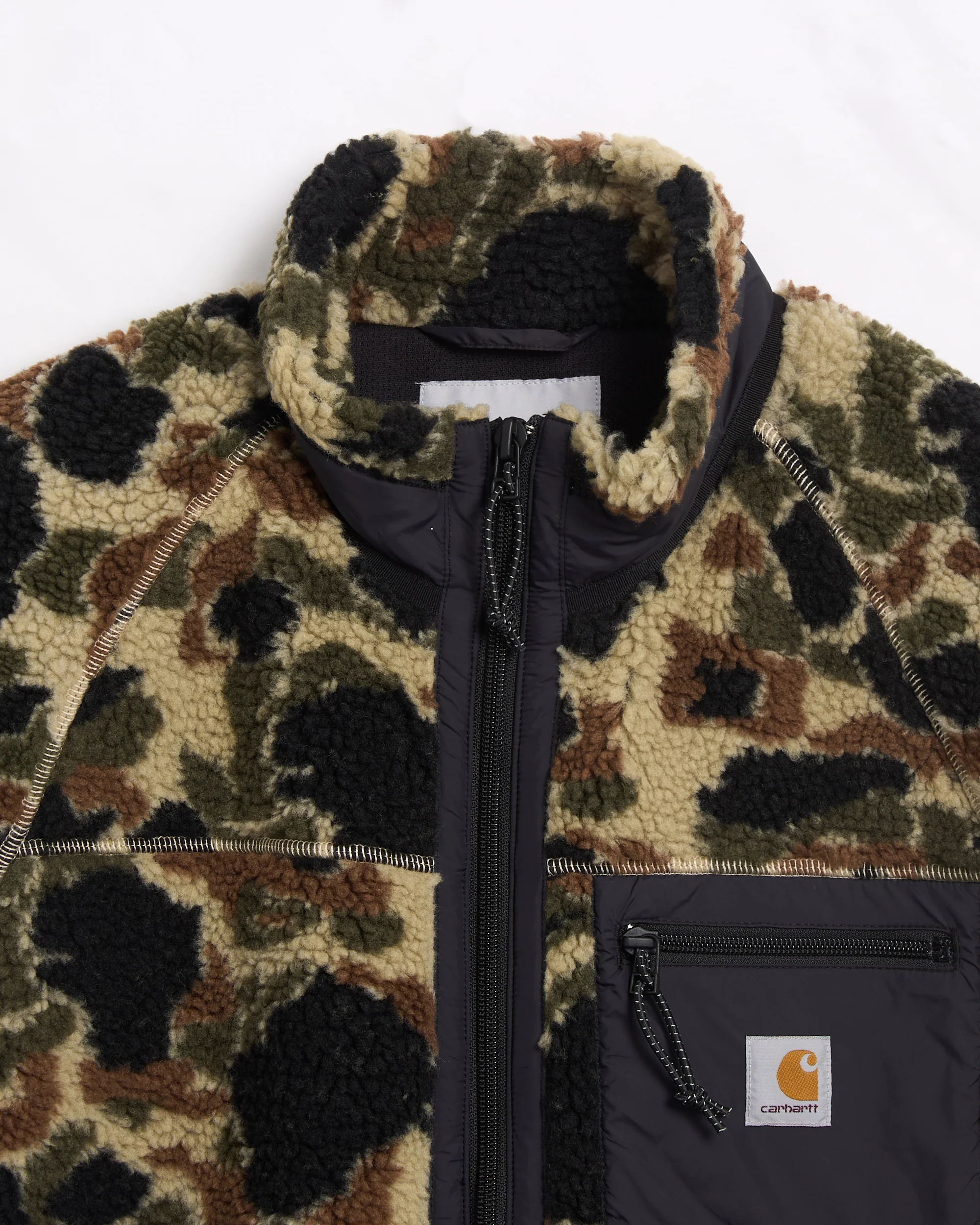 Carhartt WIP Prentis Liner Duck Camo Unisex Weste - Image 2