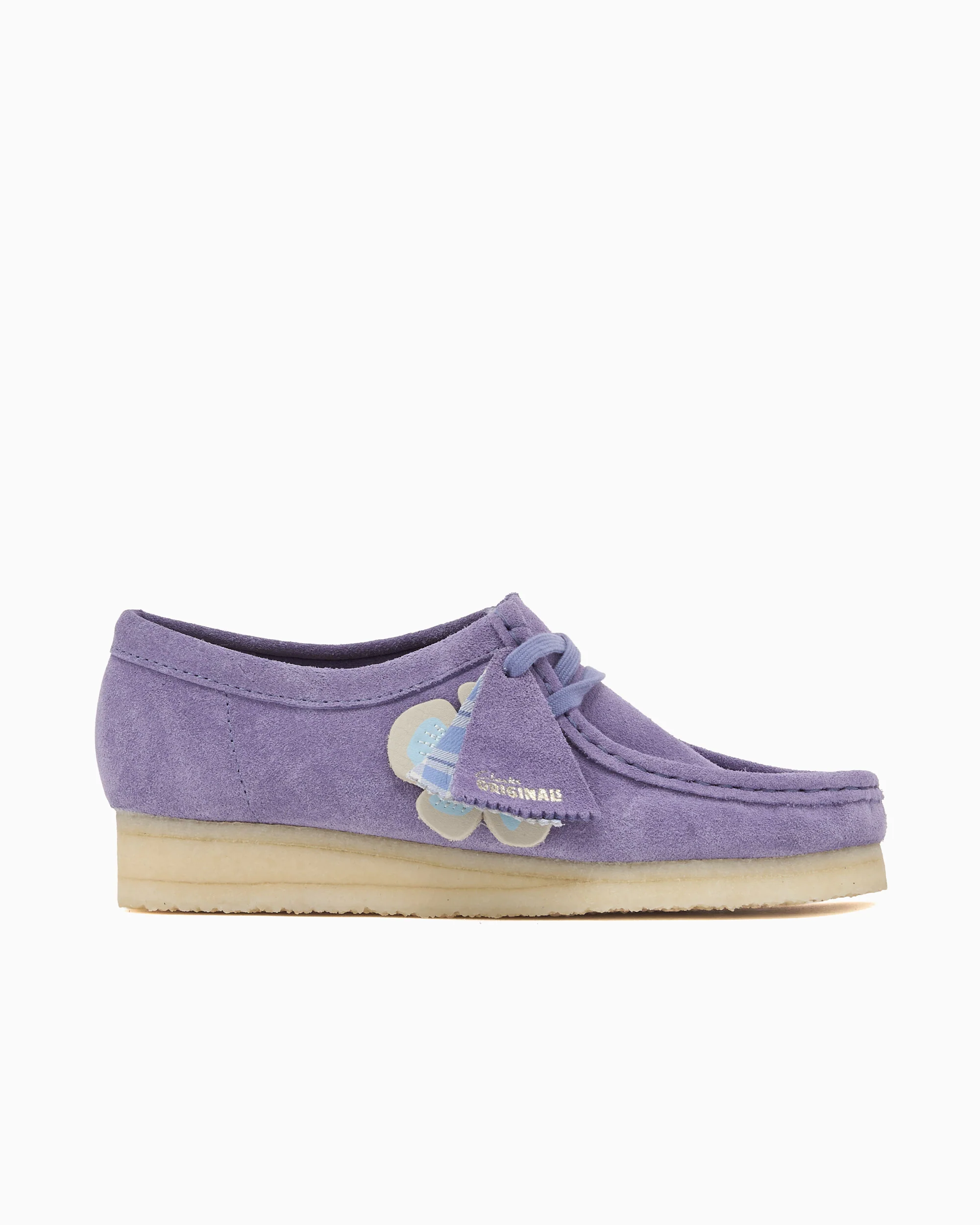 Clarks Wallabee Purple Interest Damen-Schuhe