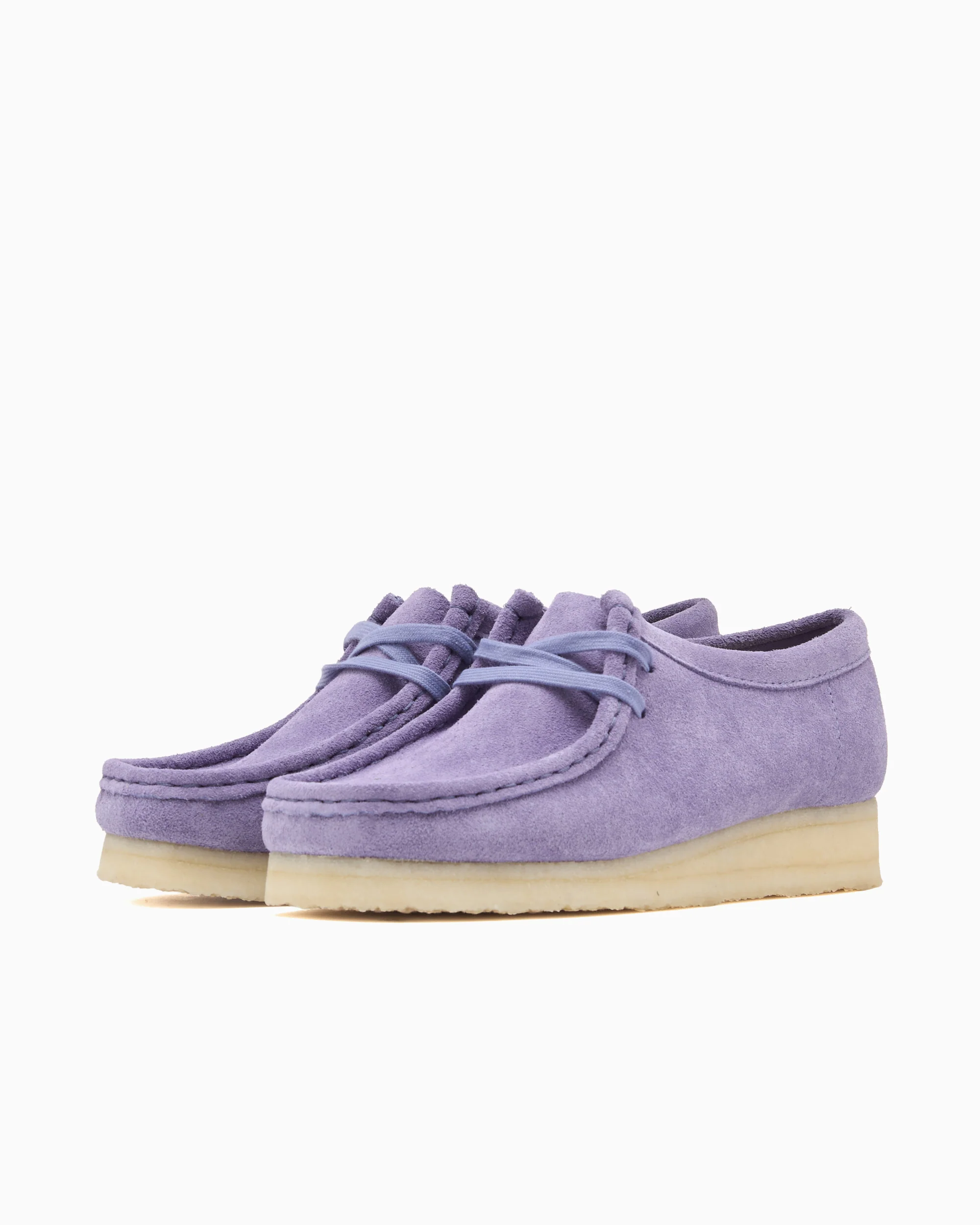 Clarks Wallabee Purple Interest Damen-Schuhe - Image 5