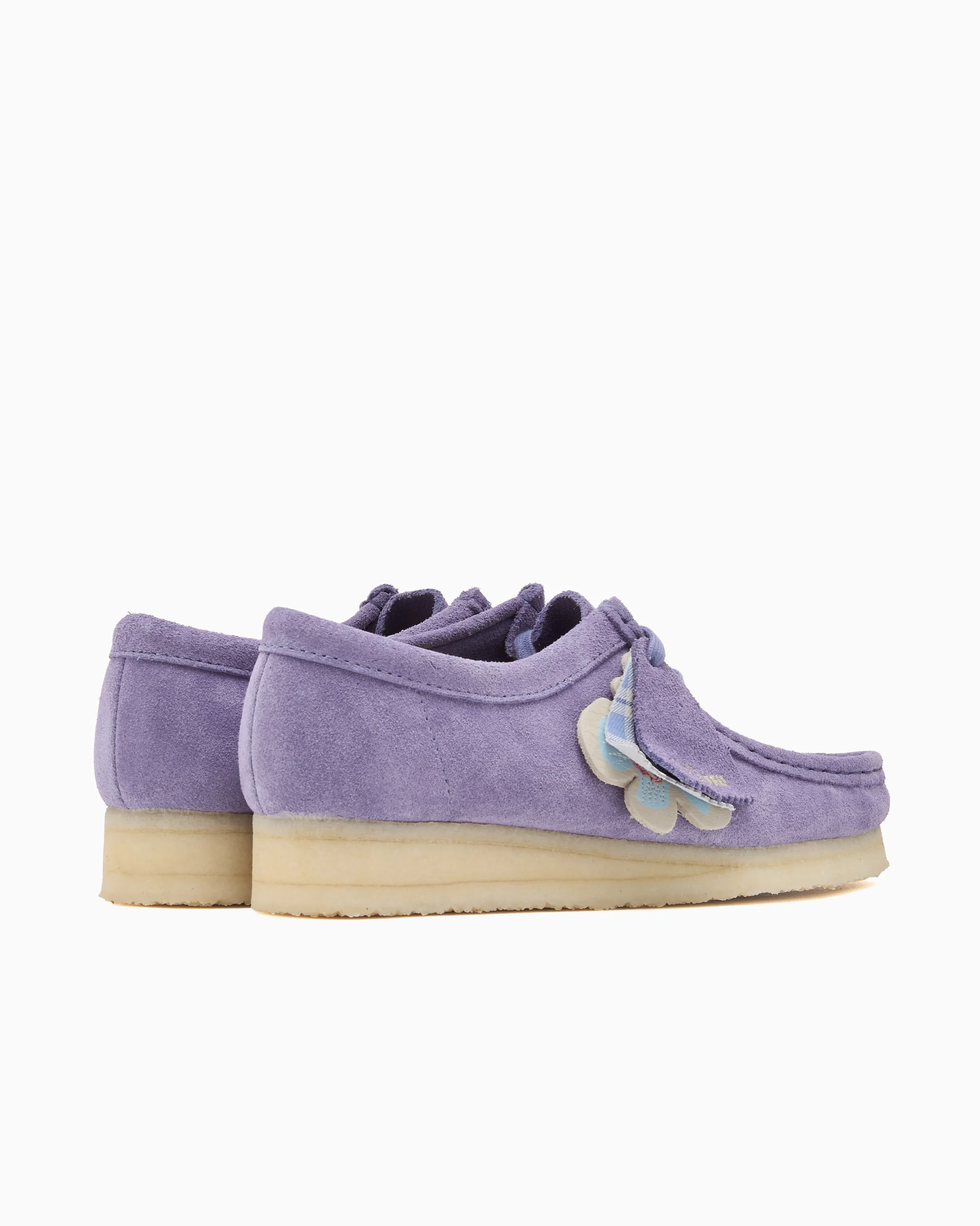 Clarks Wallabee Purple Interest Damen-Schuhe - Image 6