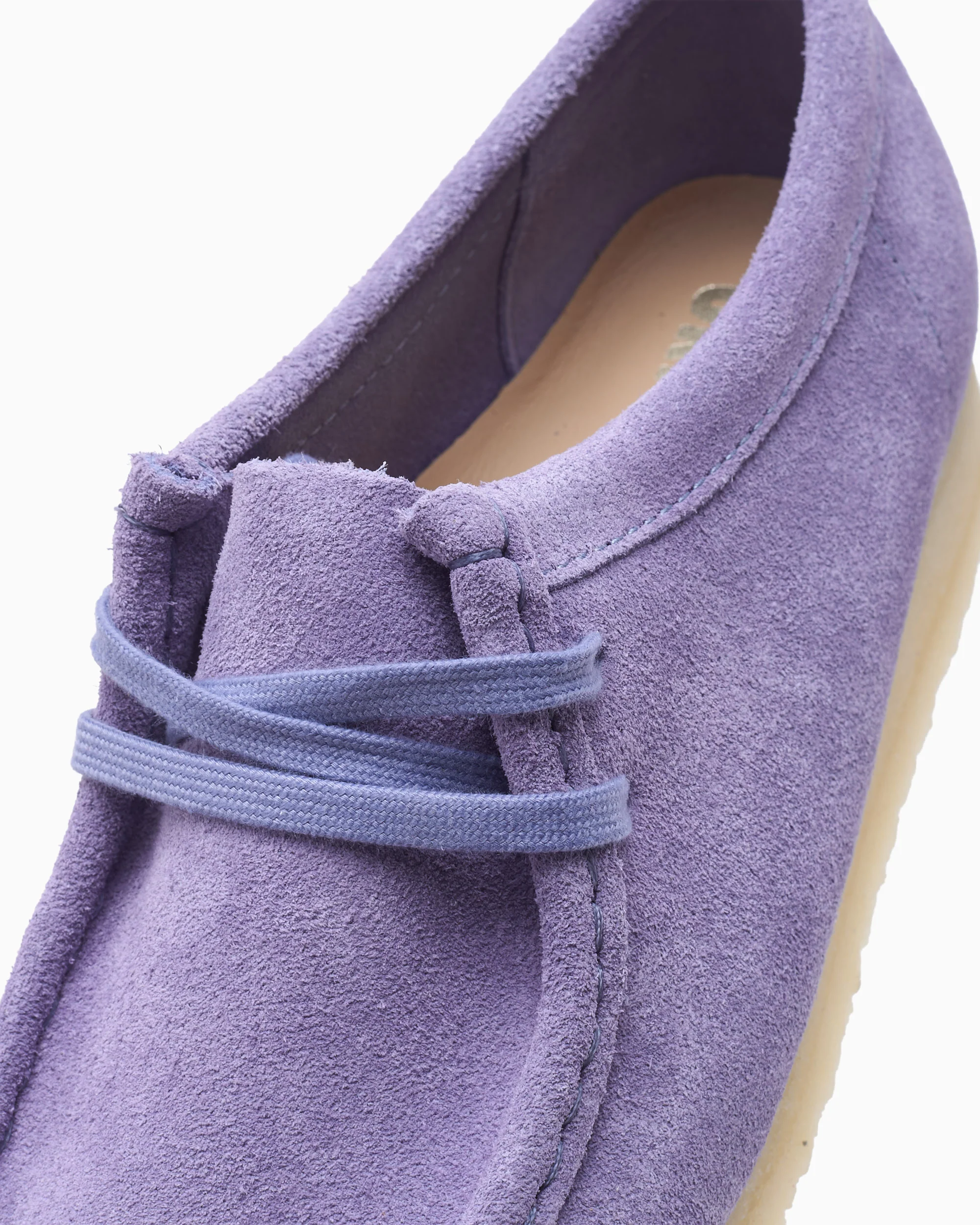 Clarks Wallabee Purple Interest Damen-Schuhe - Image 9