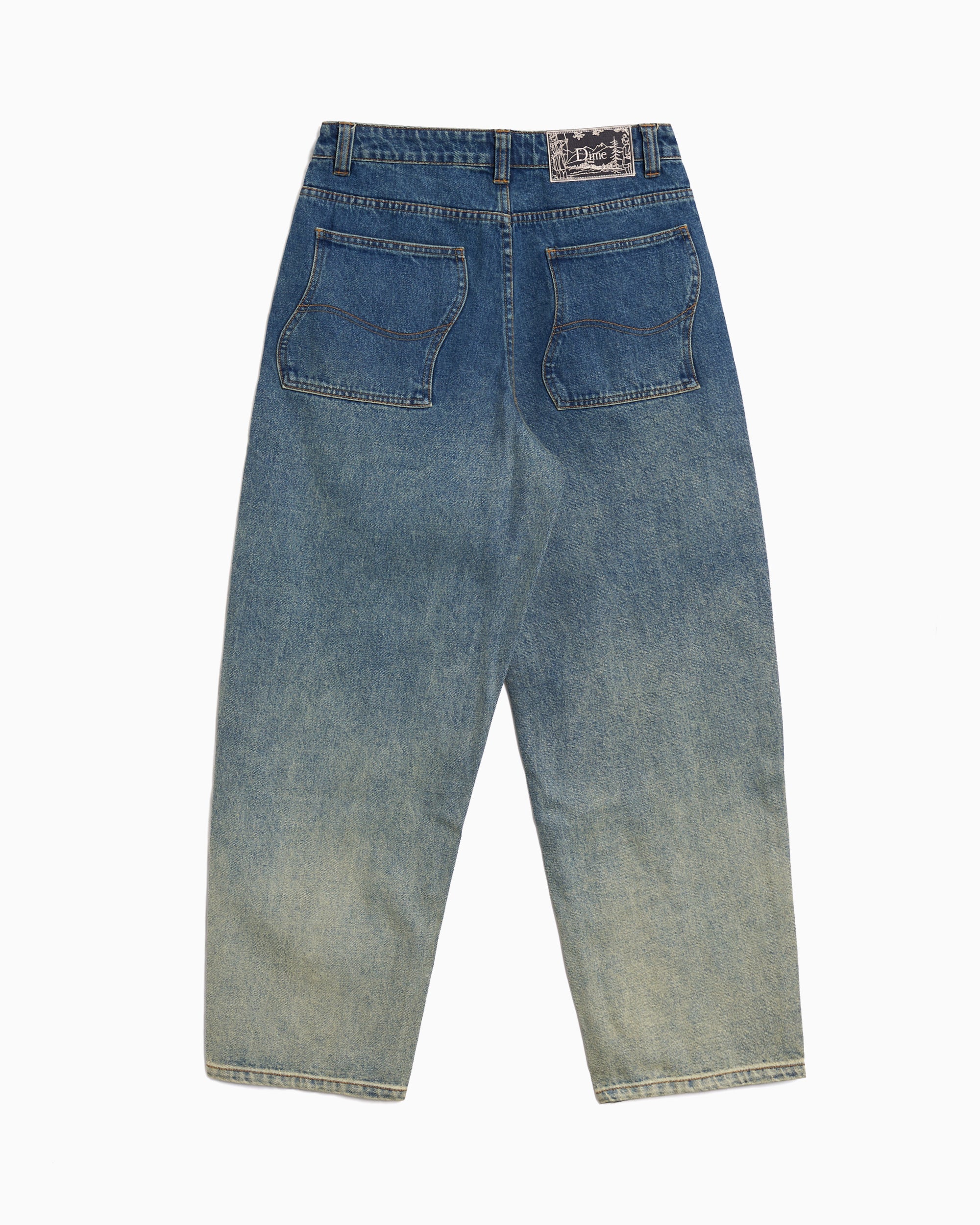 Dime MTL Classic Denim  Herren-Baggy-Hose - Image 3