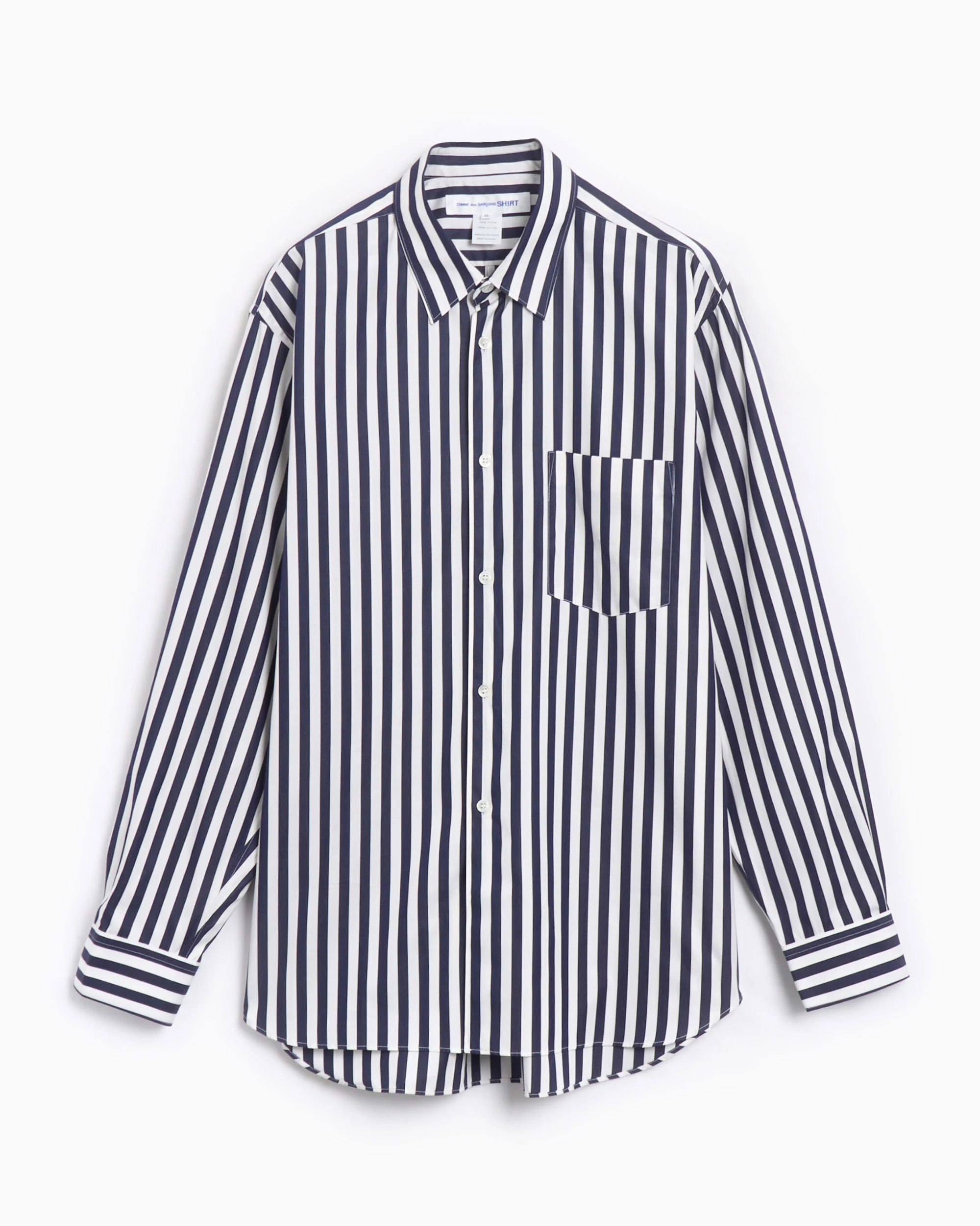 Comme Des Garçons Shirt Comme Des Garçons Men's Long Sleeve Shirt Relaxed Herren-Hemd