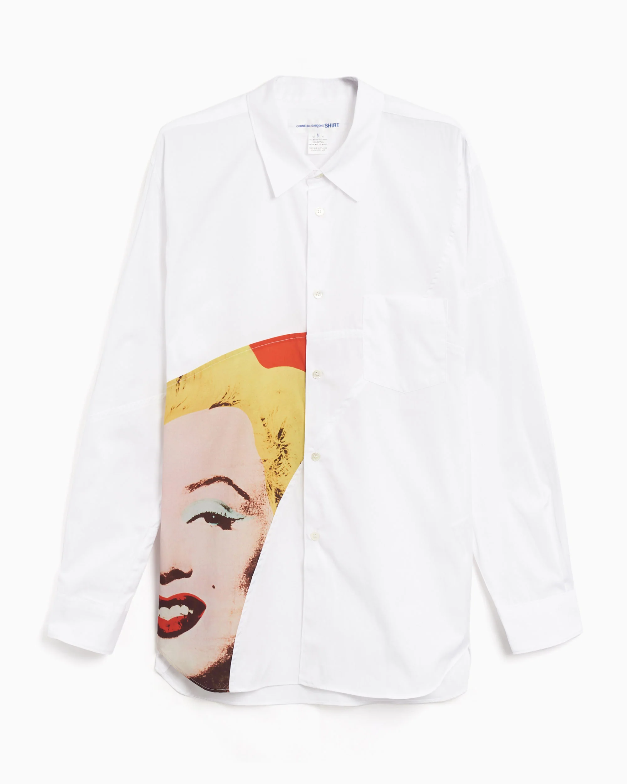 Comme Des Garçons Shirt Andy Warhol Men's Shirt Herren-Hemd