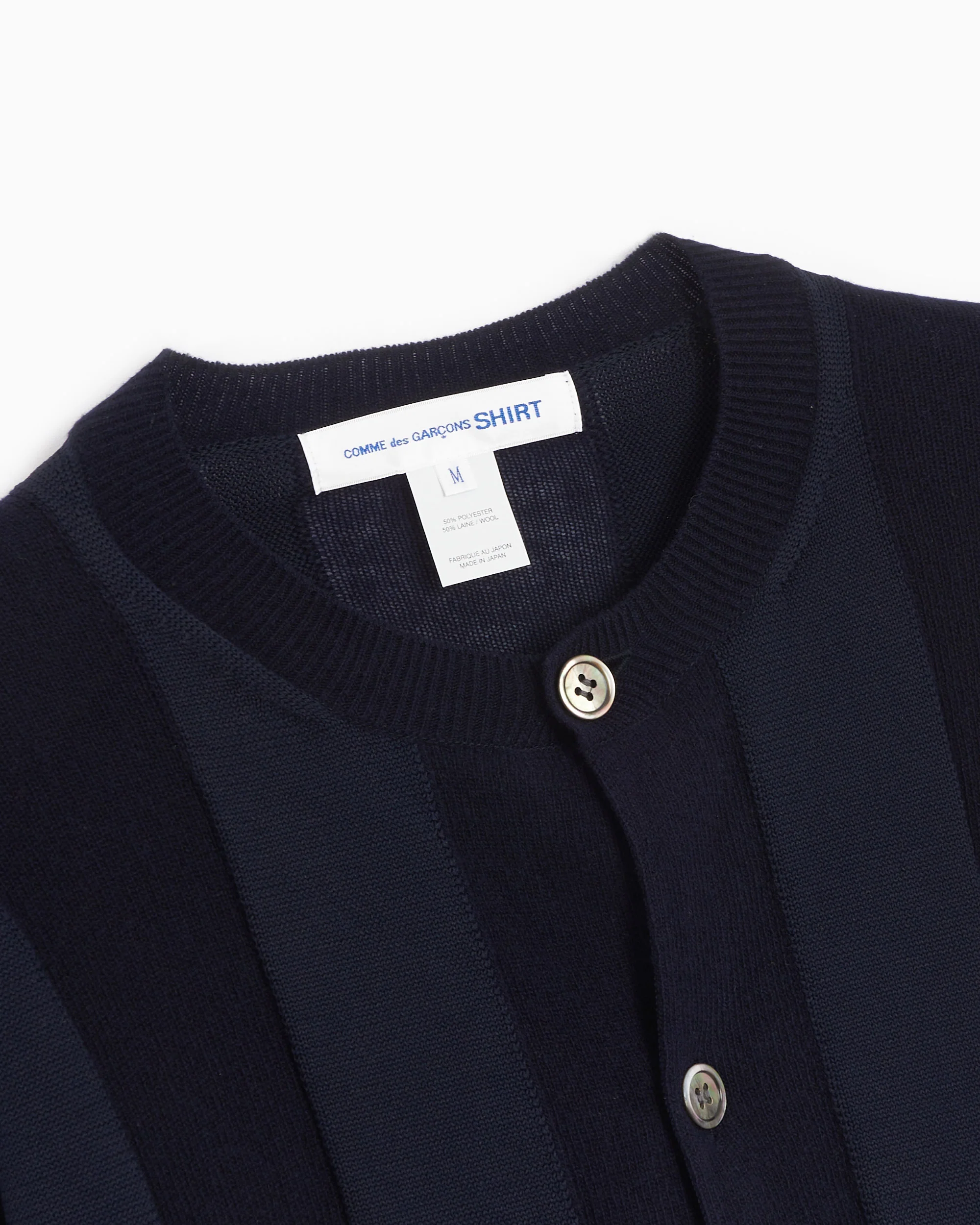 Comme Des Garçons Shirt Men's Knit Cardigan Herren-Jacke - Image 2