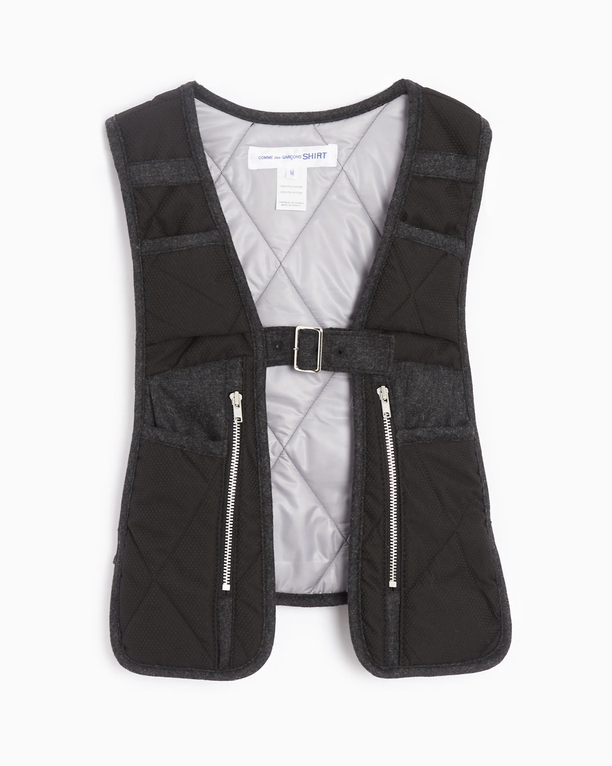 Comme Des Garçons Shirt Men's Woven Vest Herren-Weste