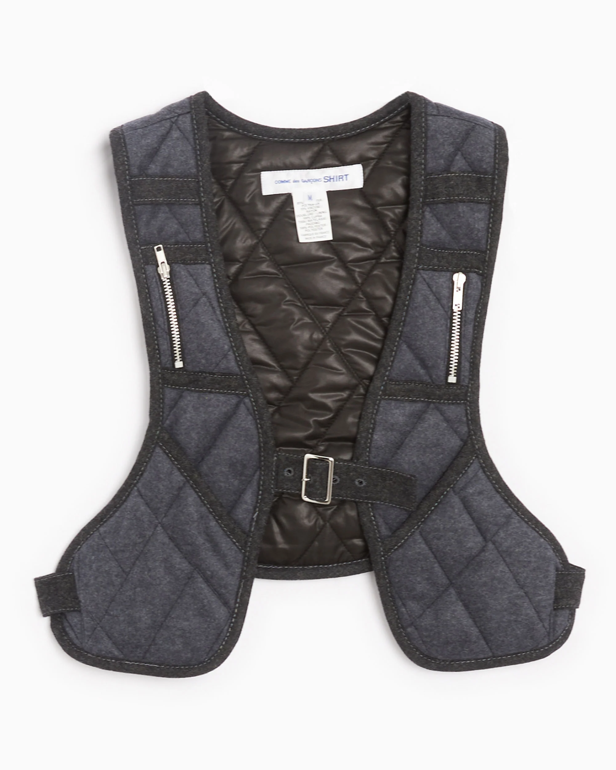 Comme Des Garçons Shirt Men's Woven Vest Herren-Weste