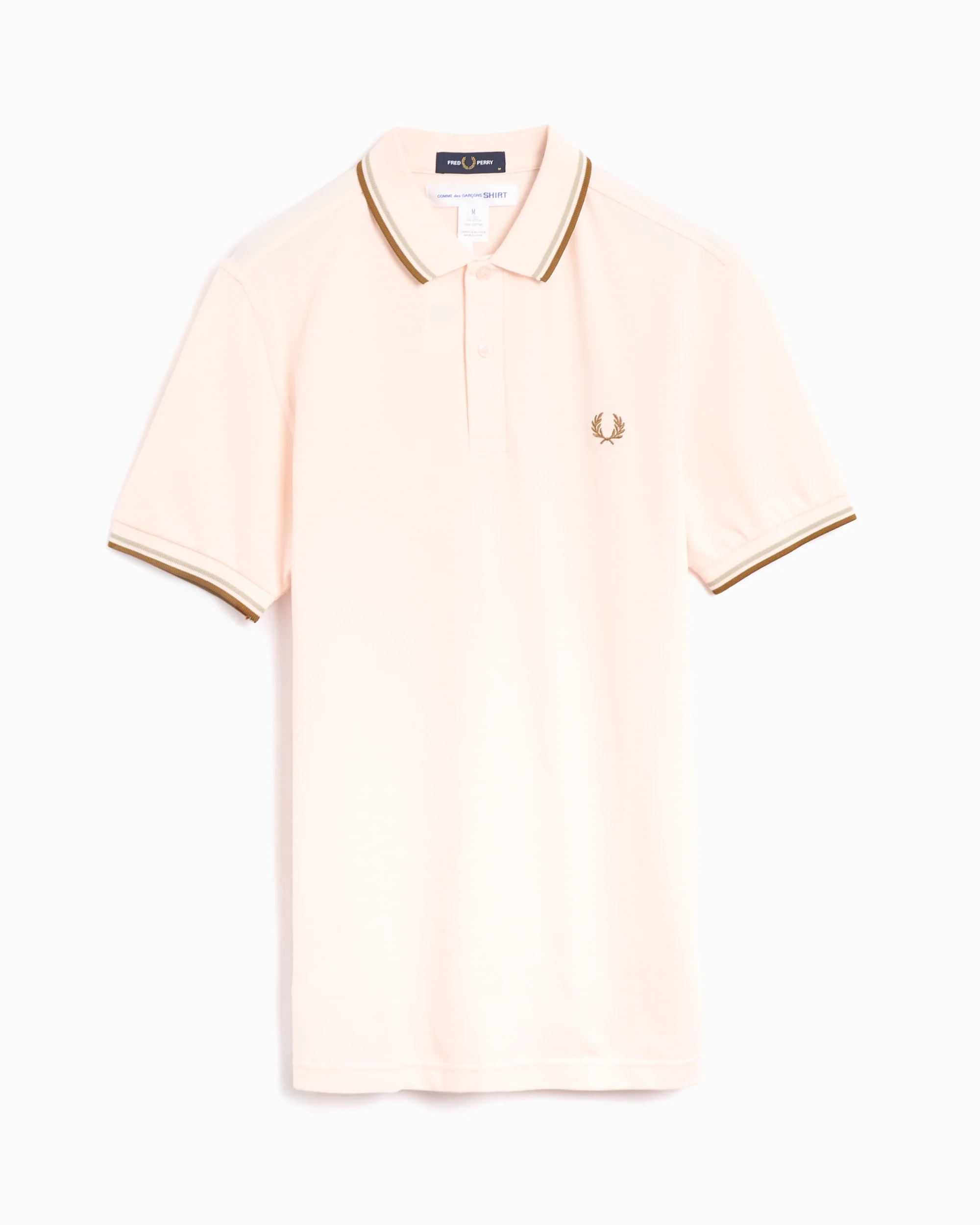 Comme Des Garçons Shirt x Fred Perry Freedom Is Energy Herren-Poloshirt