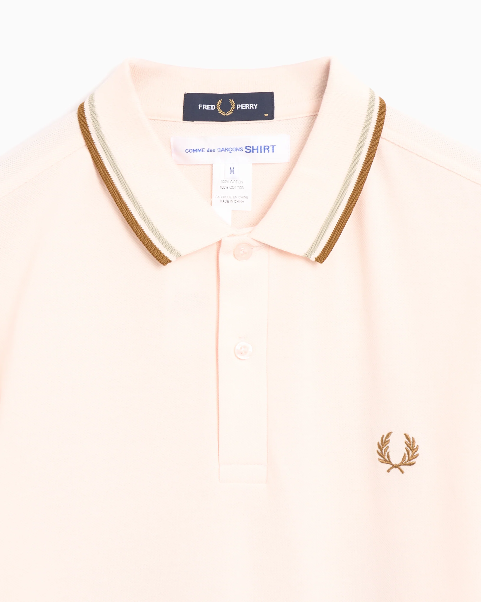 Comme Des Garçons Shirt x Fred Perry Freedom Is Energy Herren-Poloshirt - Image 2