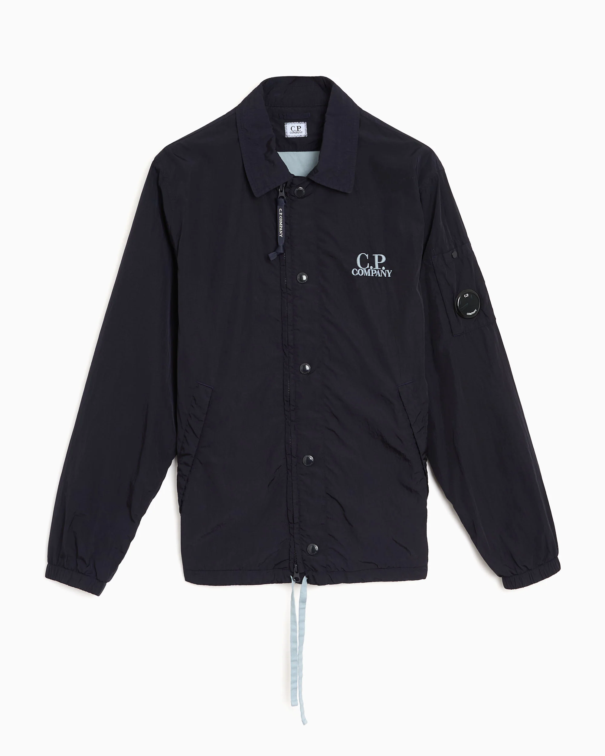 CP Company Chrome-R Herren-Overshirt mit bestickt