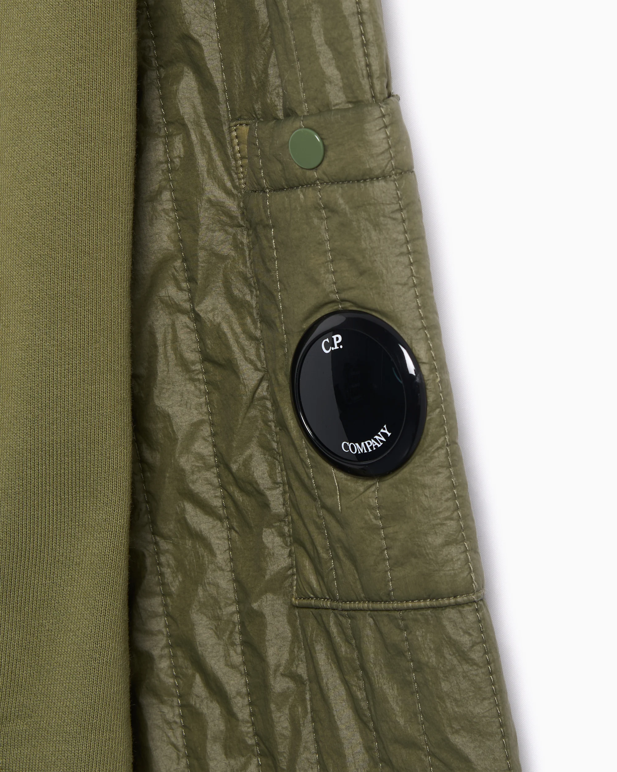 CP Company Diagonal Raised Fleece Herren-Sweatshirt mit Reißverschluss - Image 3