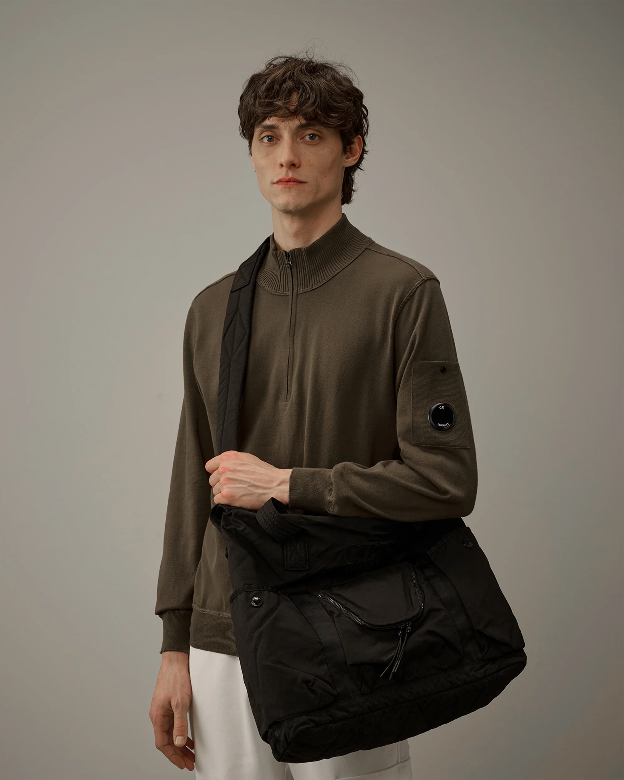 CP Company Twill Unisex Tote Bag - Image 2